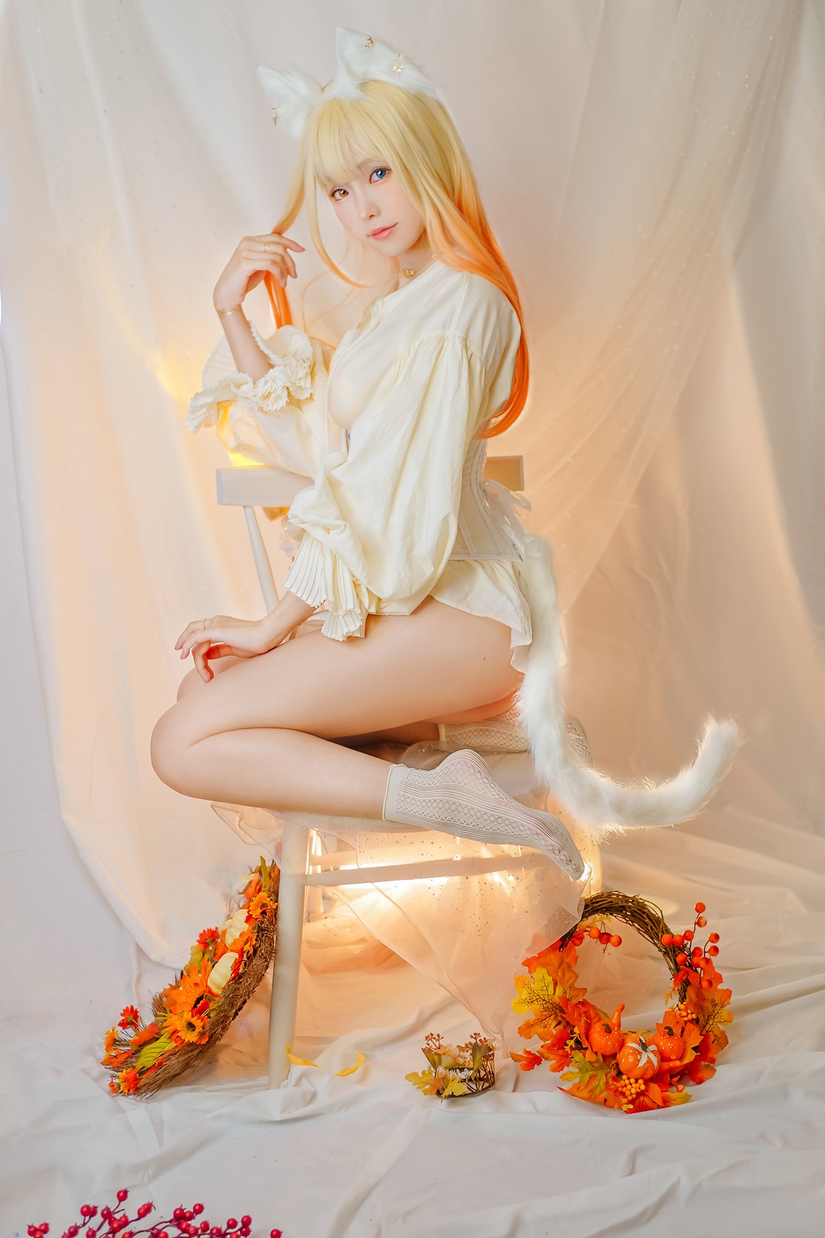 Cosplay ElyEE子 Cat魔女與貓の写真 16