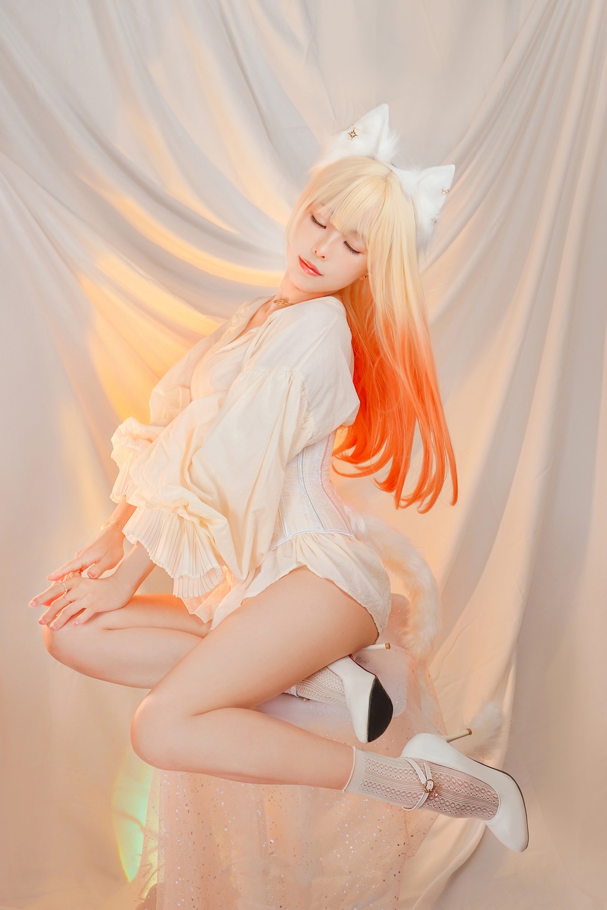 Cosplay ElyEE子 Cat魔女與貓の写真 38
