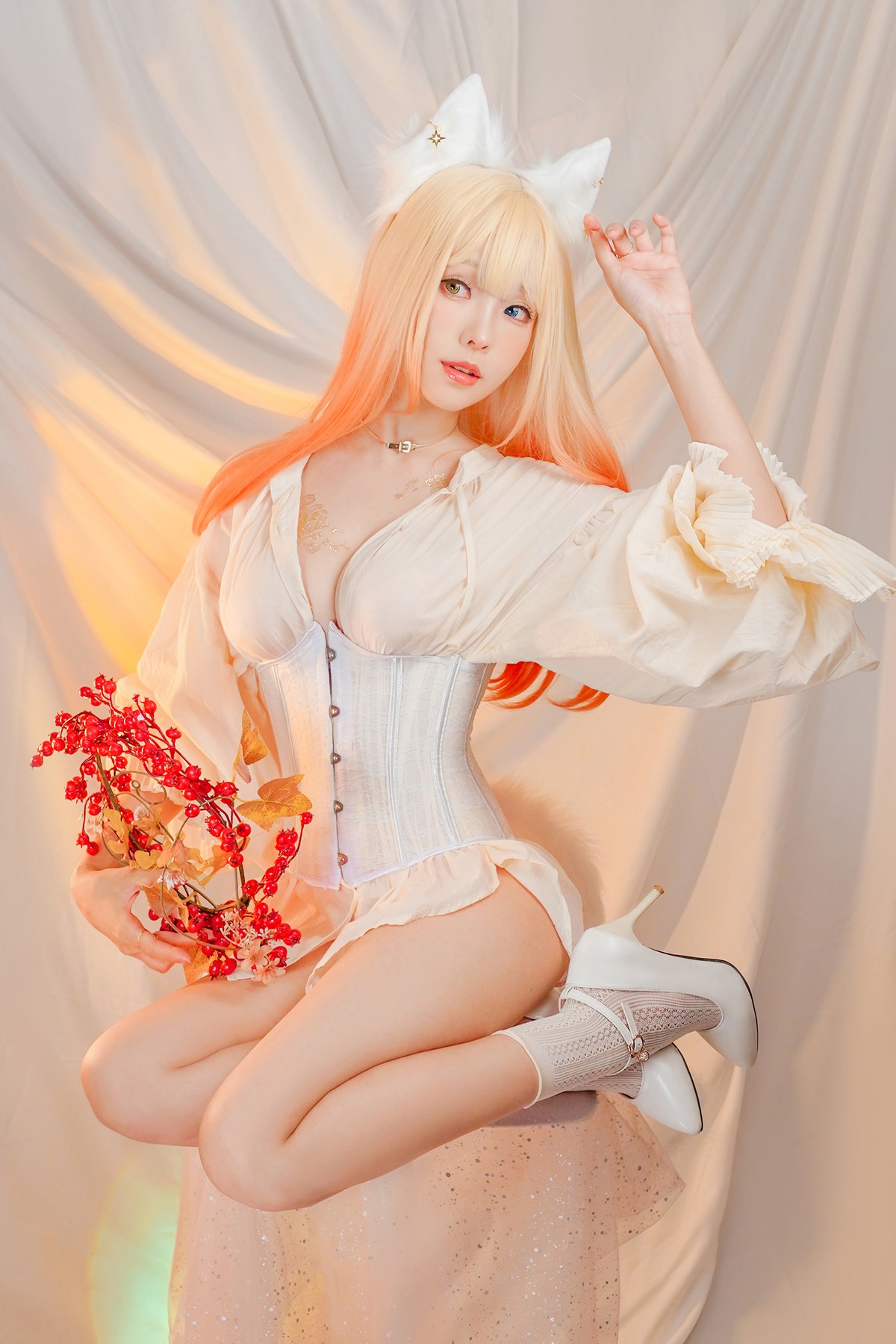 Cosplay ElyEE子 Cat魔女與貓の写真 39