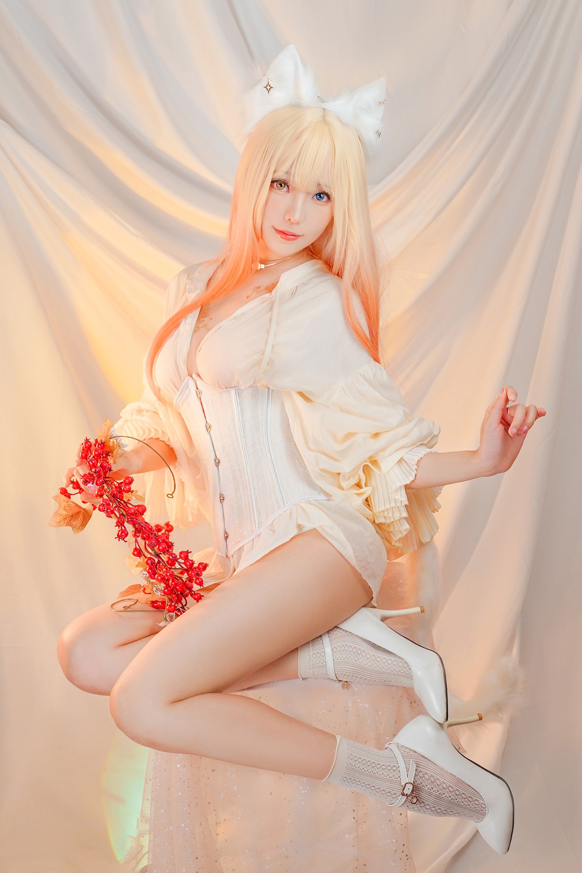 Cosplay ElyEE子 Cat魔女與貓の写真 41