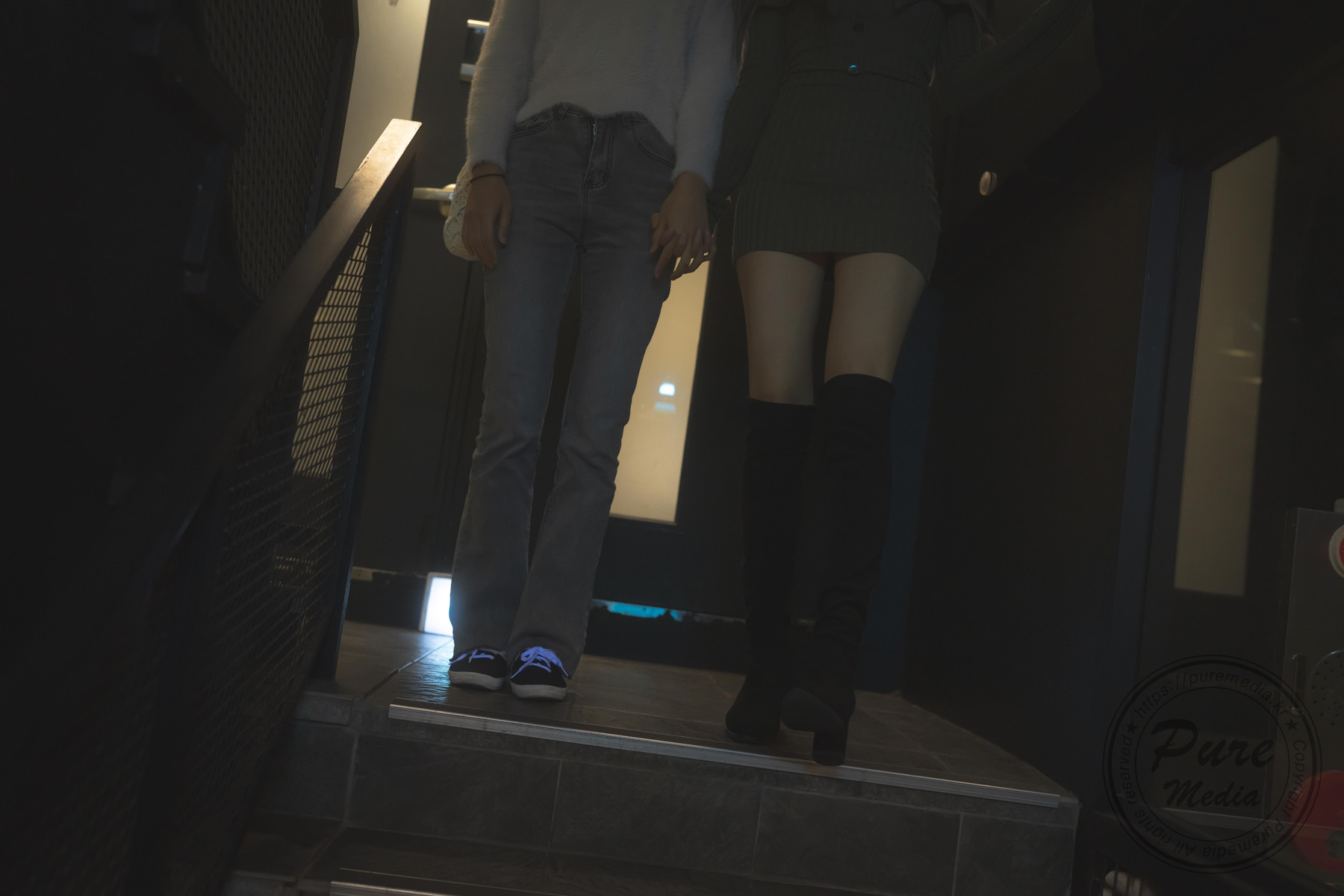 Hina 히나, [PURE MEDIA] Vol.267 Black Out Slutty Girl Set.02の写真 8