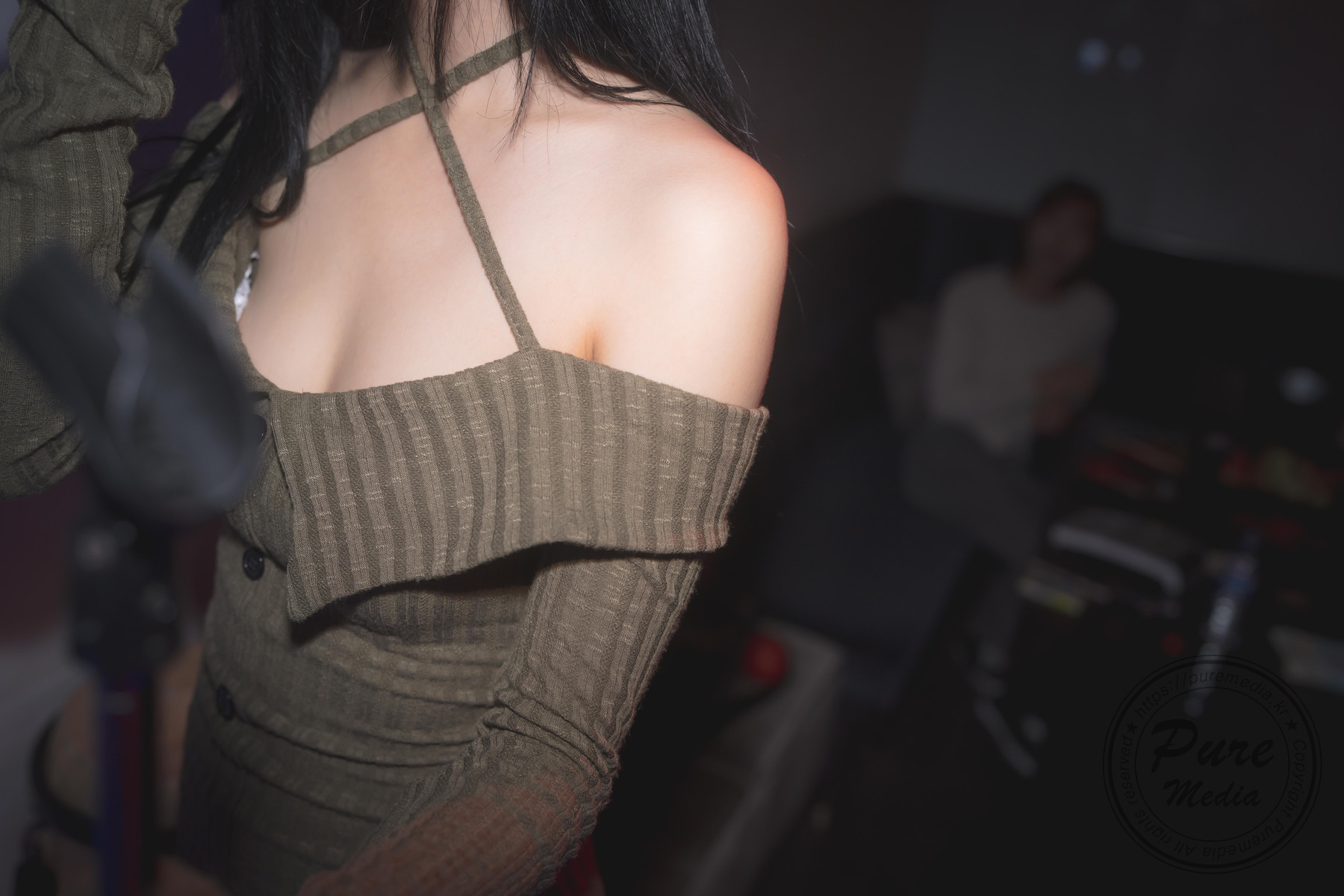 Hina 히나, [PURE MEDIA] Vol.267 Black Out Slutty Girl Set.03の写真 9