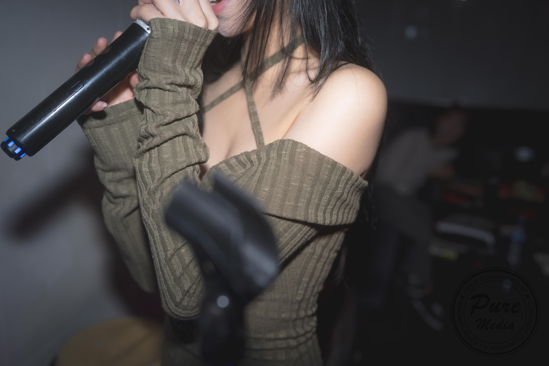 Hina 히나, [PURE MEDIA] Vol.267 Black Out Slutty Girl Set.03の写真 10