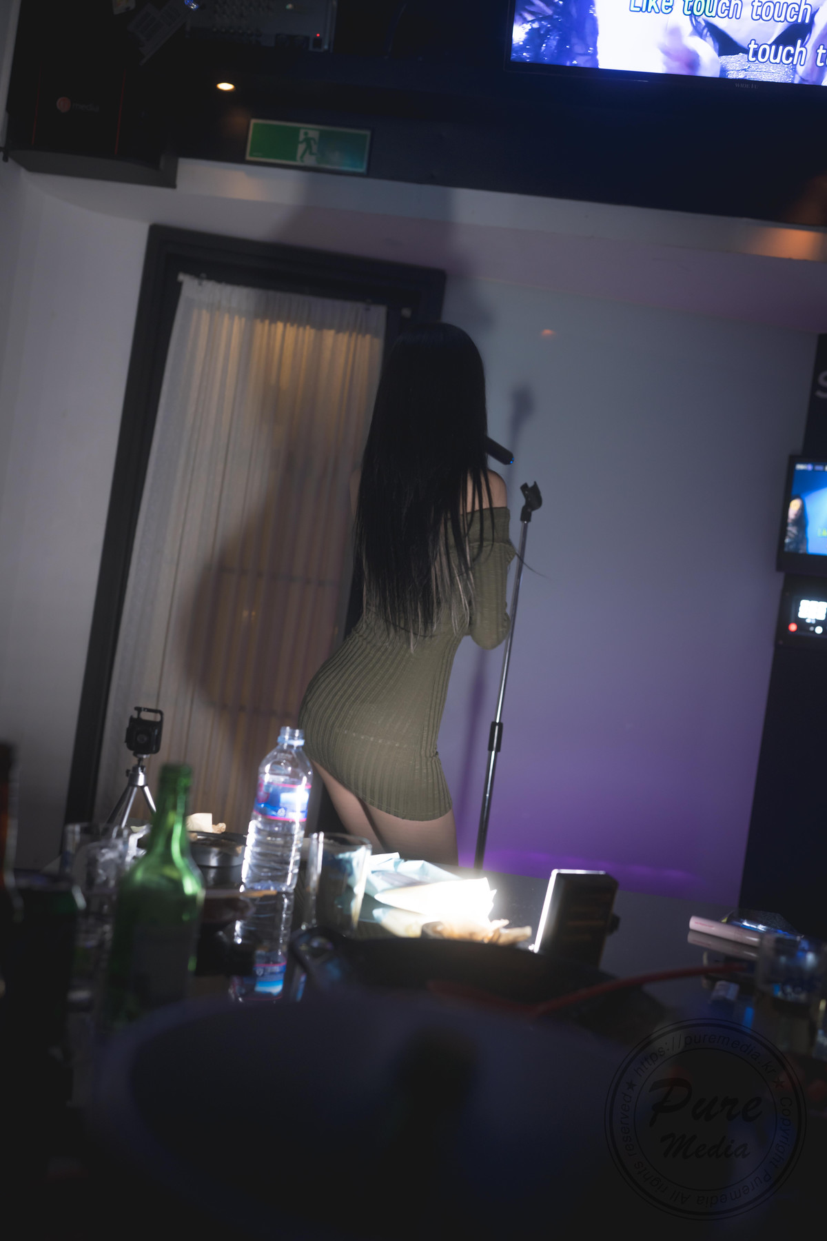 Hina 히나, [PURE MEDIA] Vol.267 Black Out Slutty Girl Set.03の写真 13