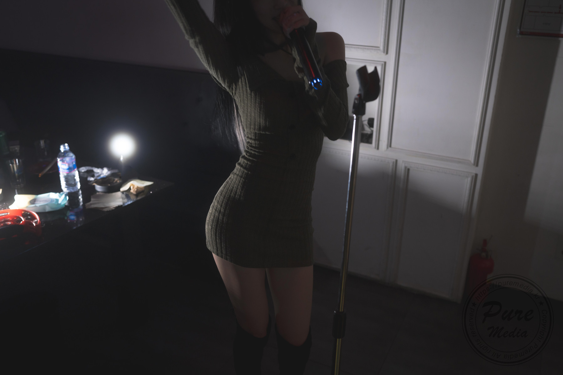 Hina 히나, [PURE MEDIA] Vol.267 Black Out Slutty Girl Set.03の写真 14