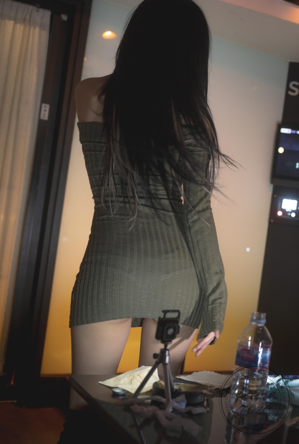 Hina 히나, [PURE MEDIA] Vol.267 Black Out Slutty Girl Set.03の写真 15
