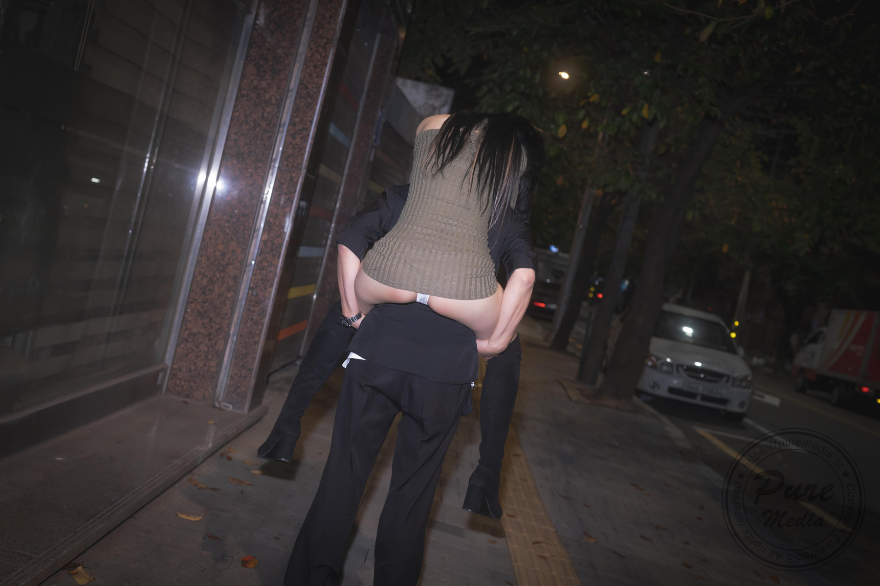 Hina 히나, [PURE MEDIA] Vol.267 Black Out Slutty Girl Set.04の写真 15