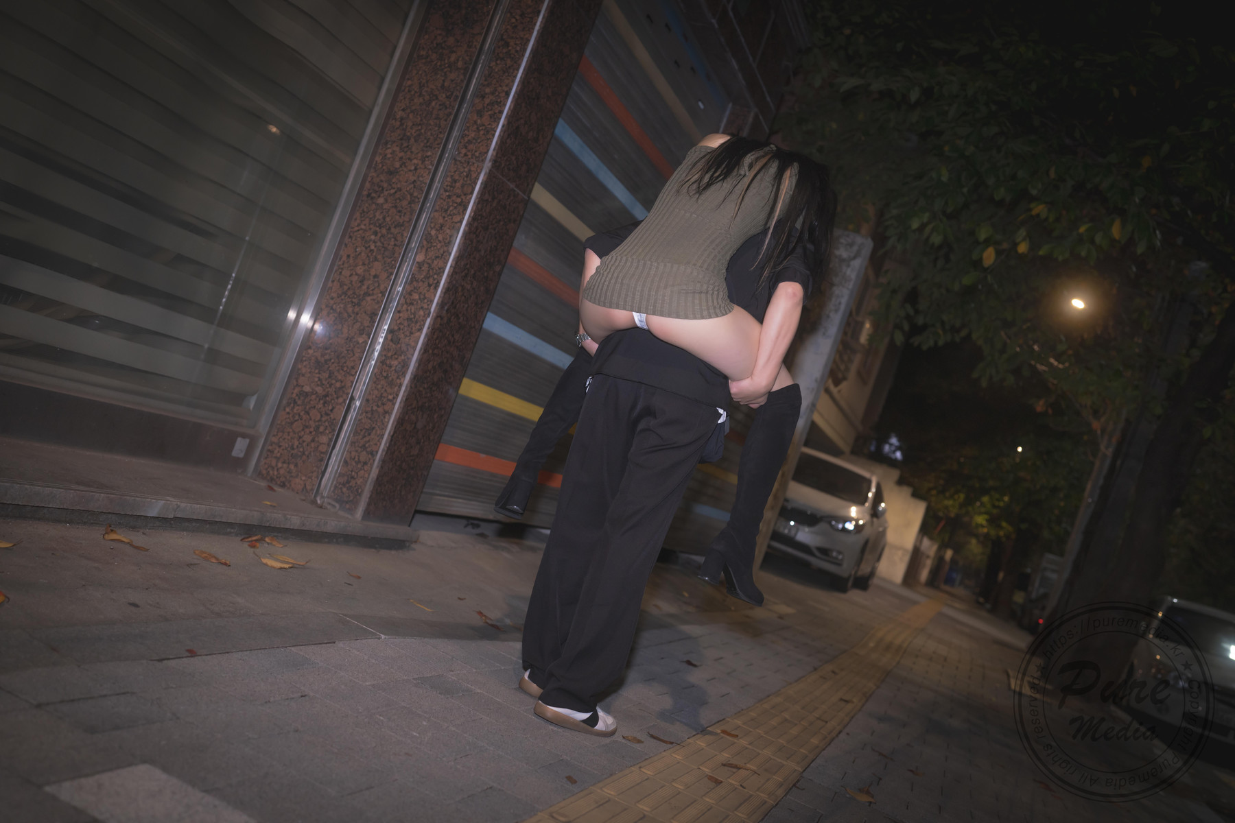 Hina 히나, [PURE MEDIA] Vol.267 Black Out Slutty Girl Set.04の写真 16