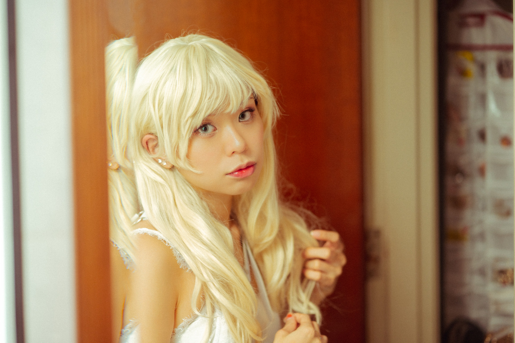 Kuromelo 黒メル, [DCP-snaps] Tricia White Feather Set.01