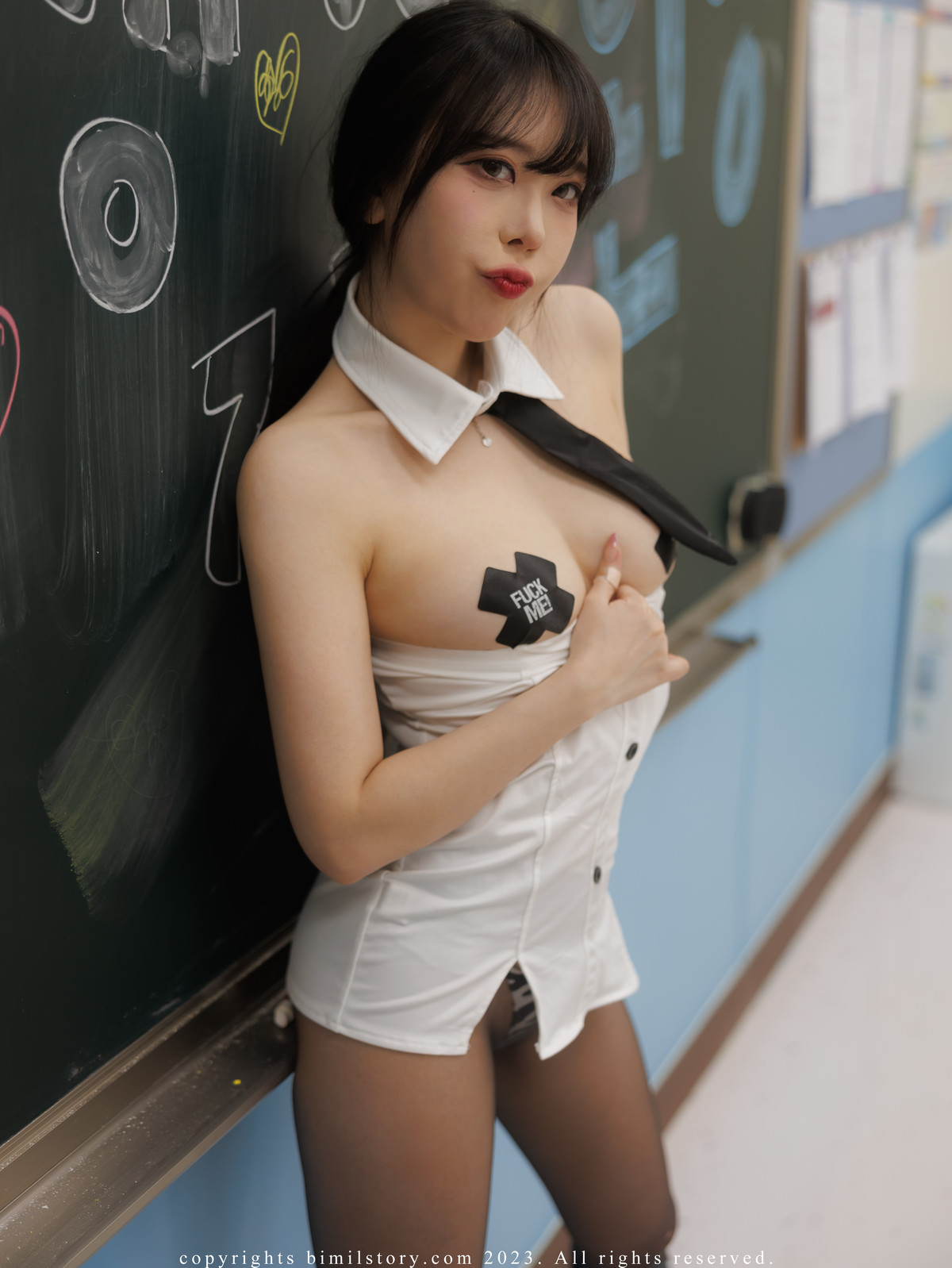 Zia 지아, [Bimilstory] Ero Teacher Ver At The Academy Set.01の写真 12