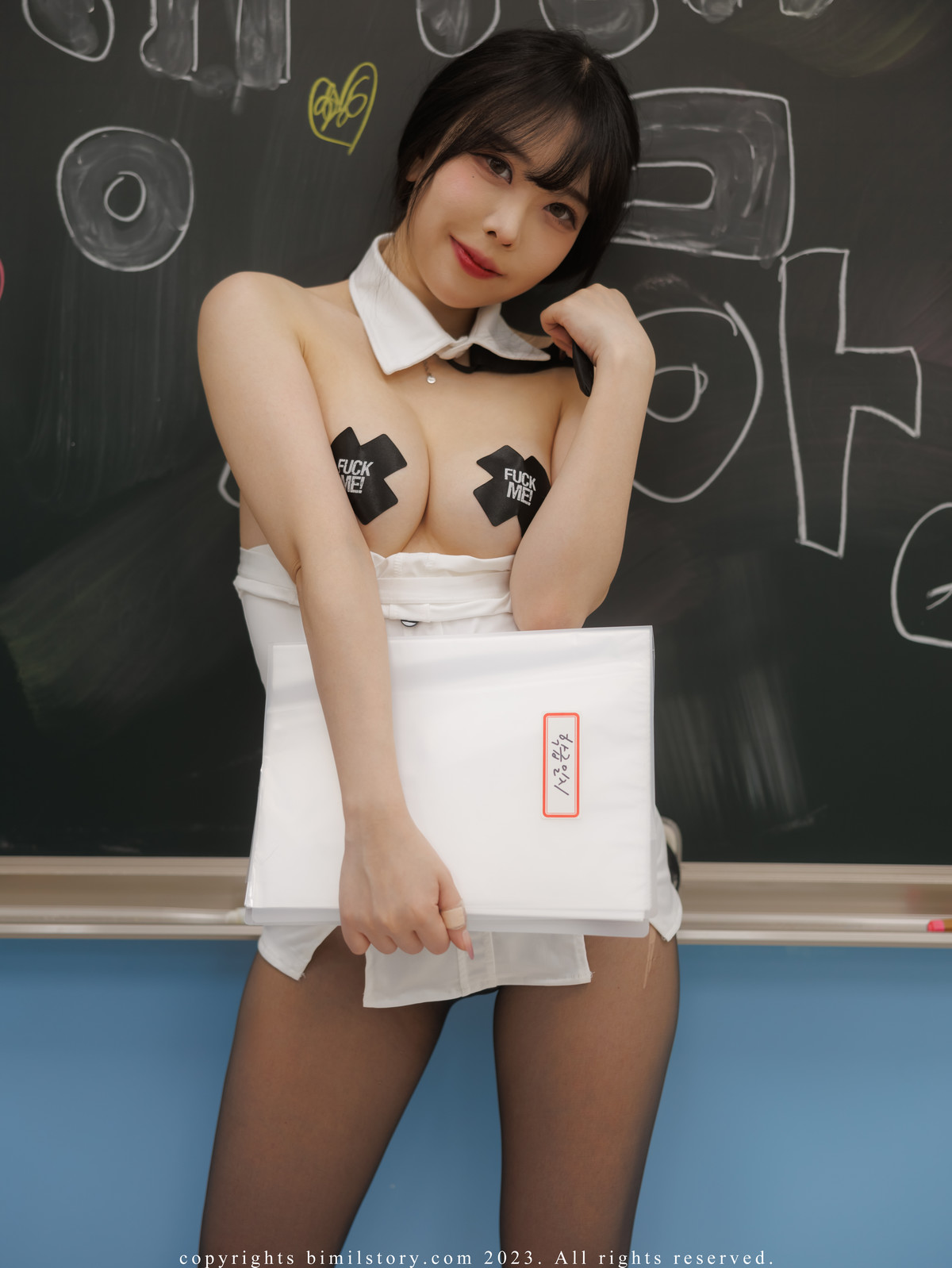 Zia 지아, [Bimilstory] Ero Teacher Ver At The Academy Set.01の写真 14