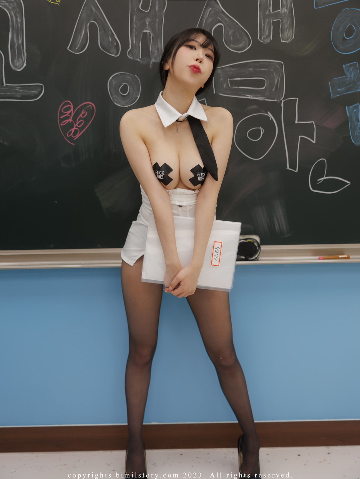 Zia 지아, [Bimilstory] Ero Teacher Ver At The Academy Set.01の写真 15