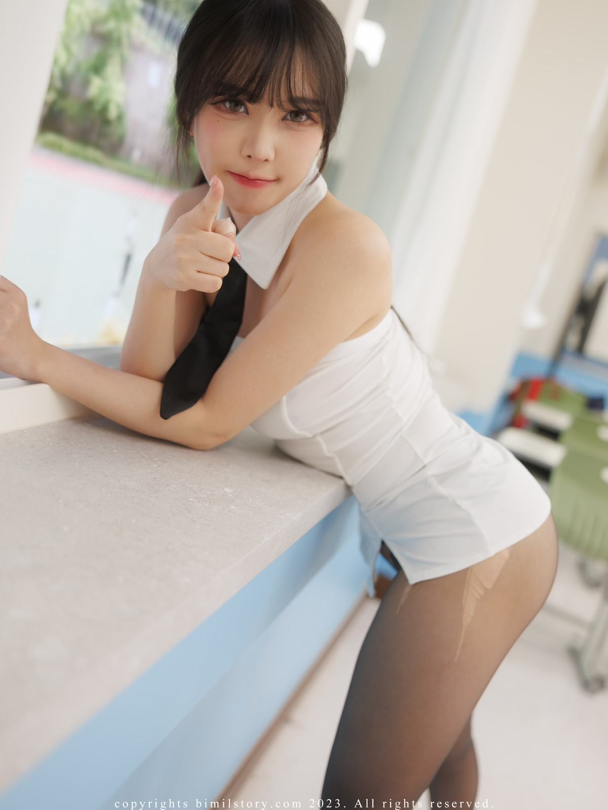 Zia 지아, [Bimilstory] Ero Teacher Ver At The Academy Set.02の写真 41