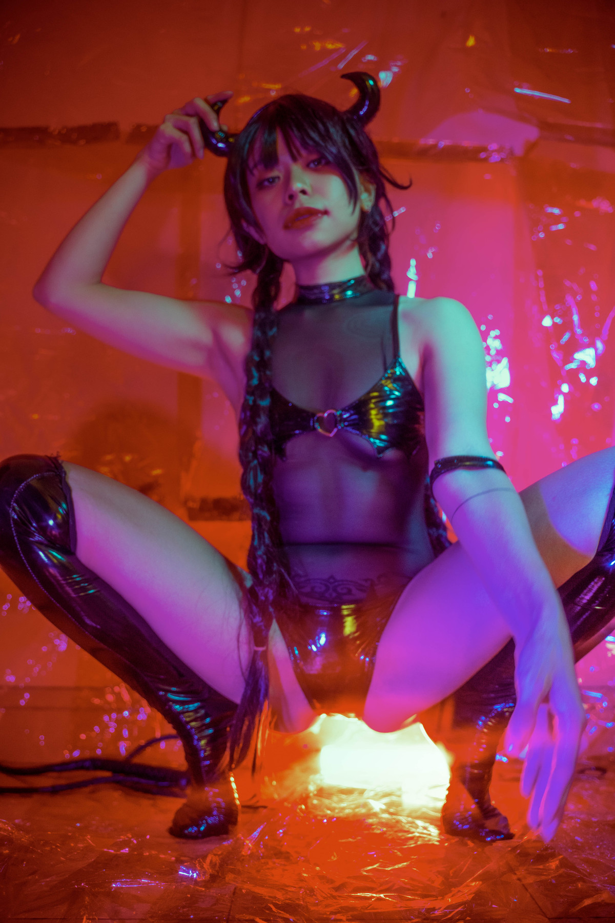 Kuromelo 黒メル, [DCP-snaps] Succubus Set.02の写真 38