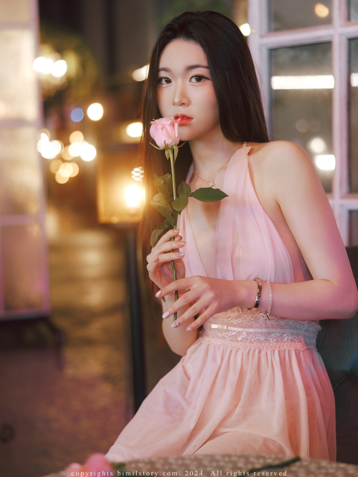 Hayun 하윤, [Bimilstory] Debut: flower in blossom Set.01の写真 27