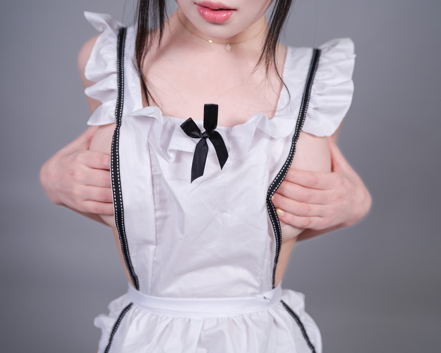 WooU 우유, [Glamarchive] Vol.14 MAID UNIFORMの写真 4