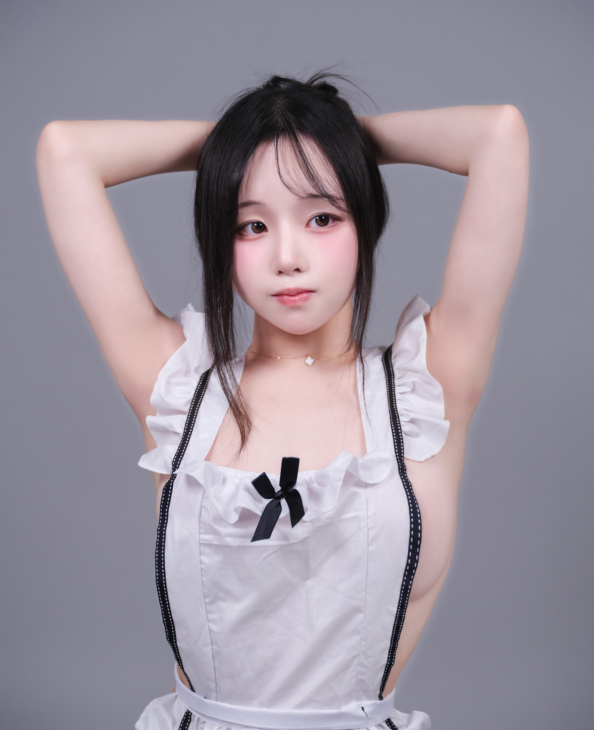 WooU 우유, [Glamarchive] Vol.14 MAID UNIFORMの写真 8