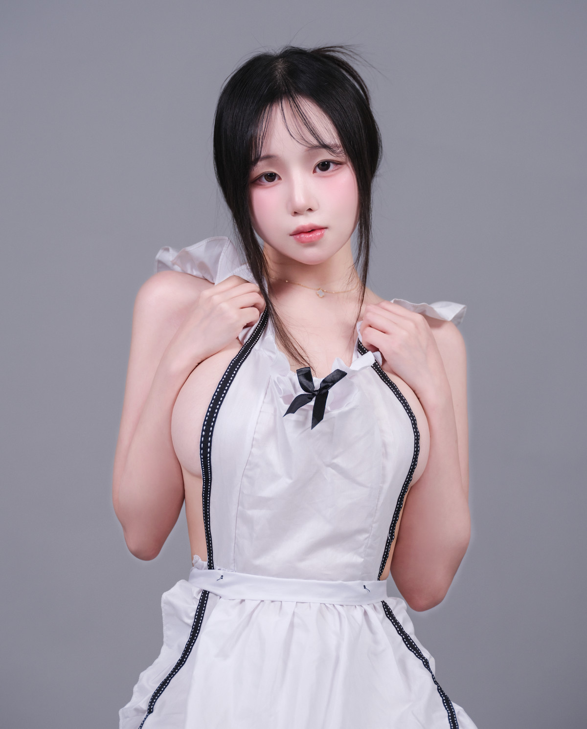 WooU 우유, [Glamarchive] Vol.14 MAID UNIFORMの写真 12