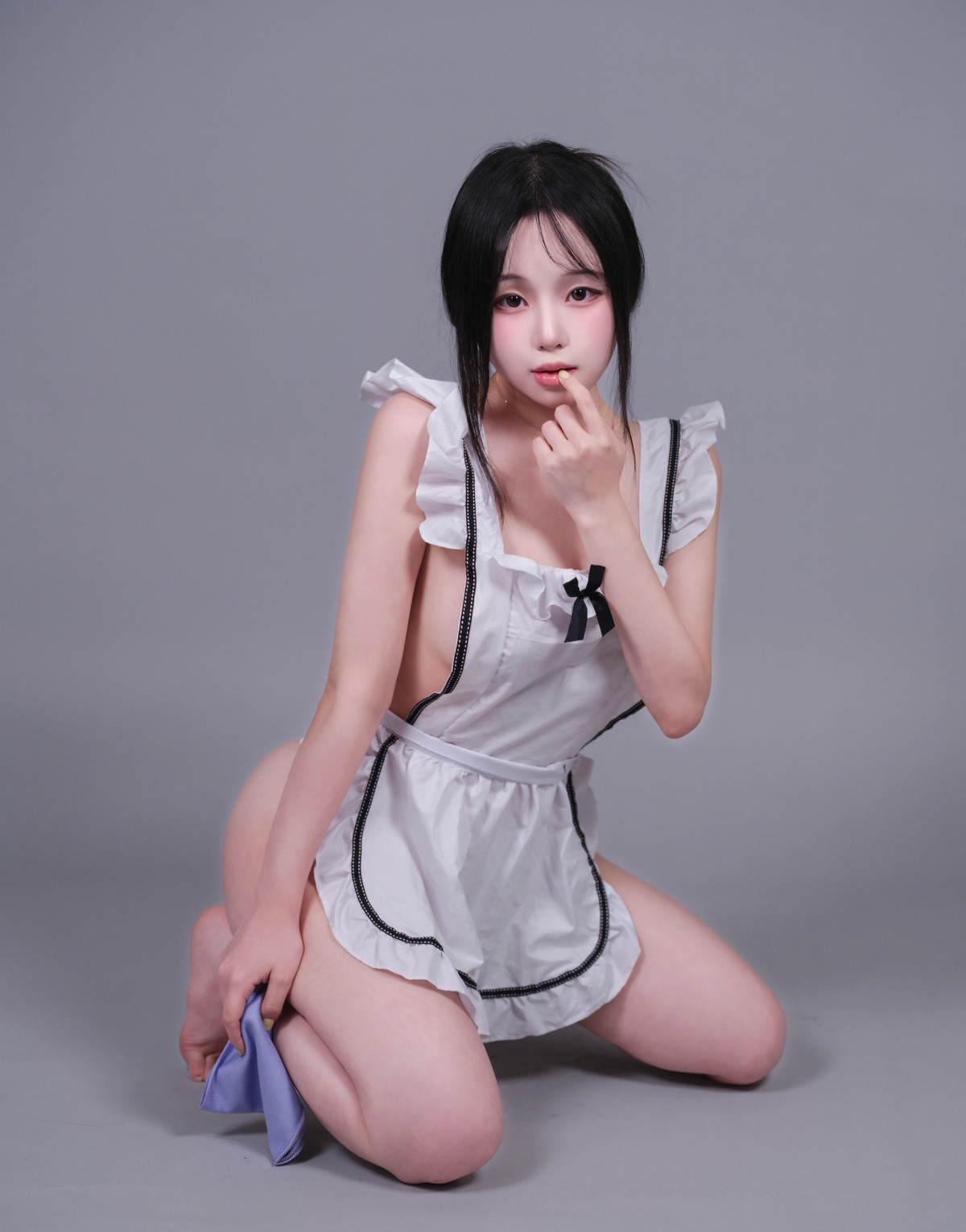 WooU 우유, [Glamarchive] Vol.14 MAID UNIFORMの写真 18