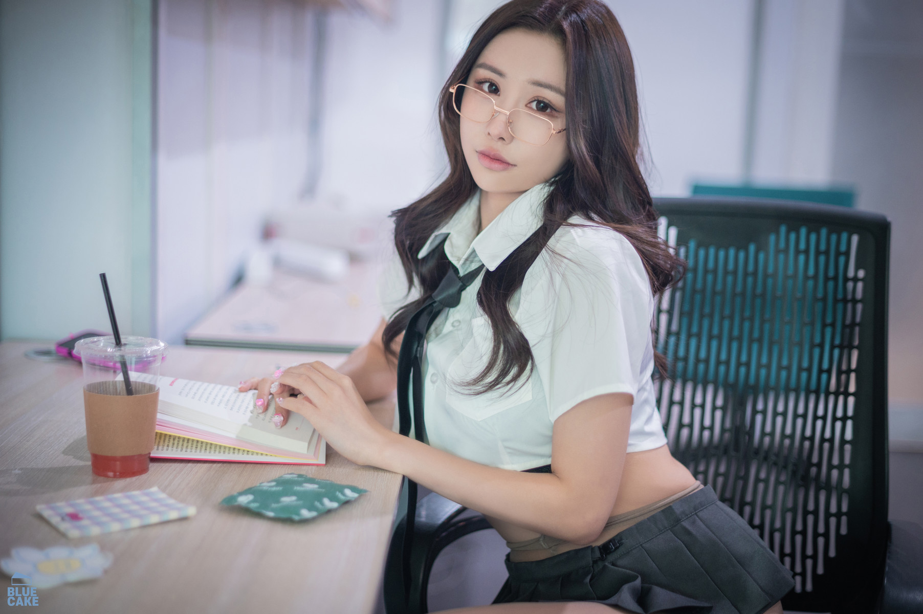 YeonYu 연유, [BLUECAKE] Study Harder Set.01