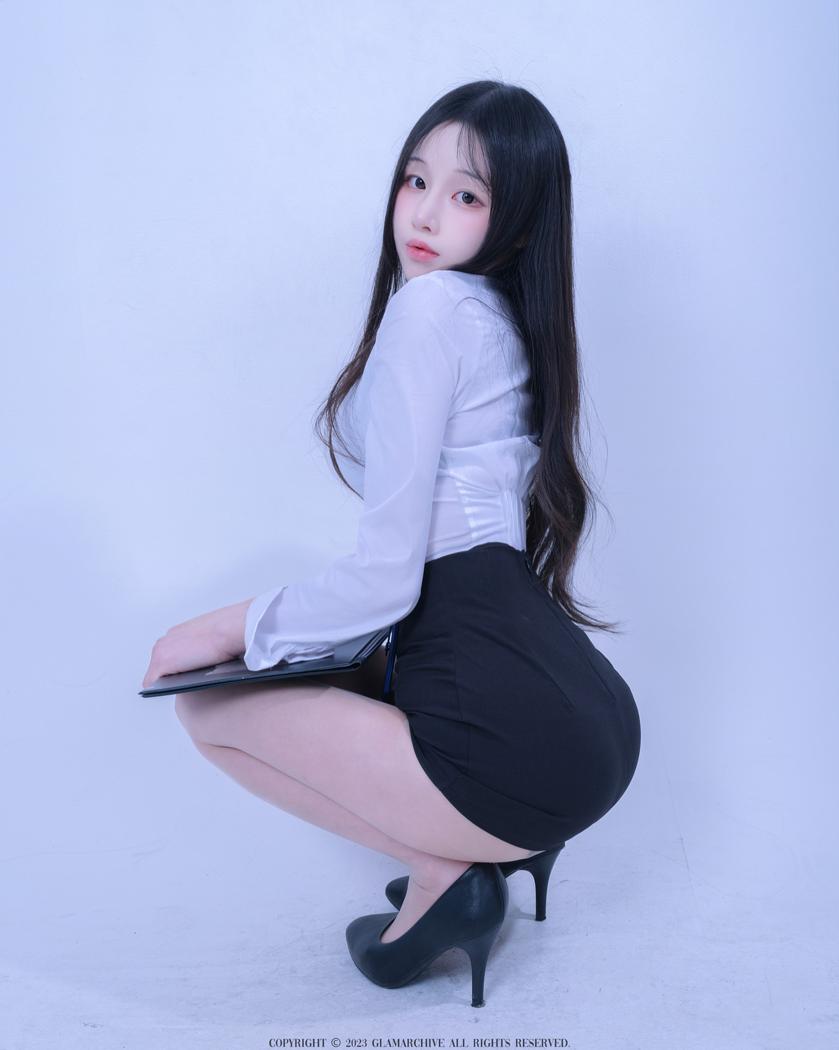 WooU 우유, [Glamarchive] Vol.12 OFFICE LOOKの写真 4