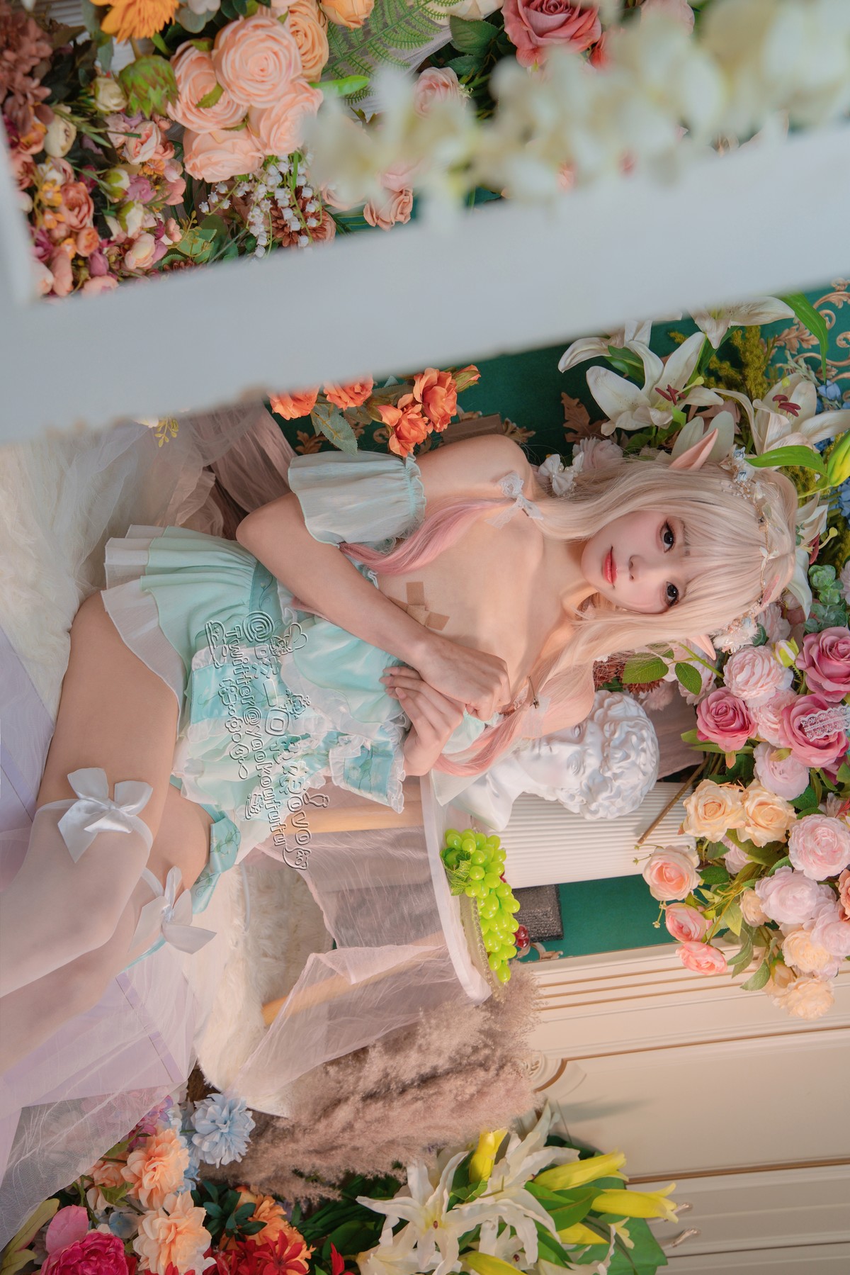 Cosplay 黏黏团子兔 豌豆公主的秘密花房の写真 16