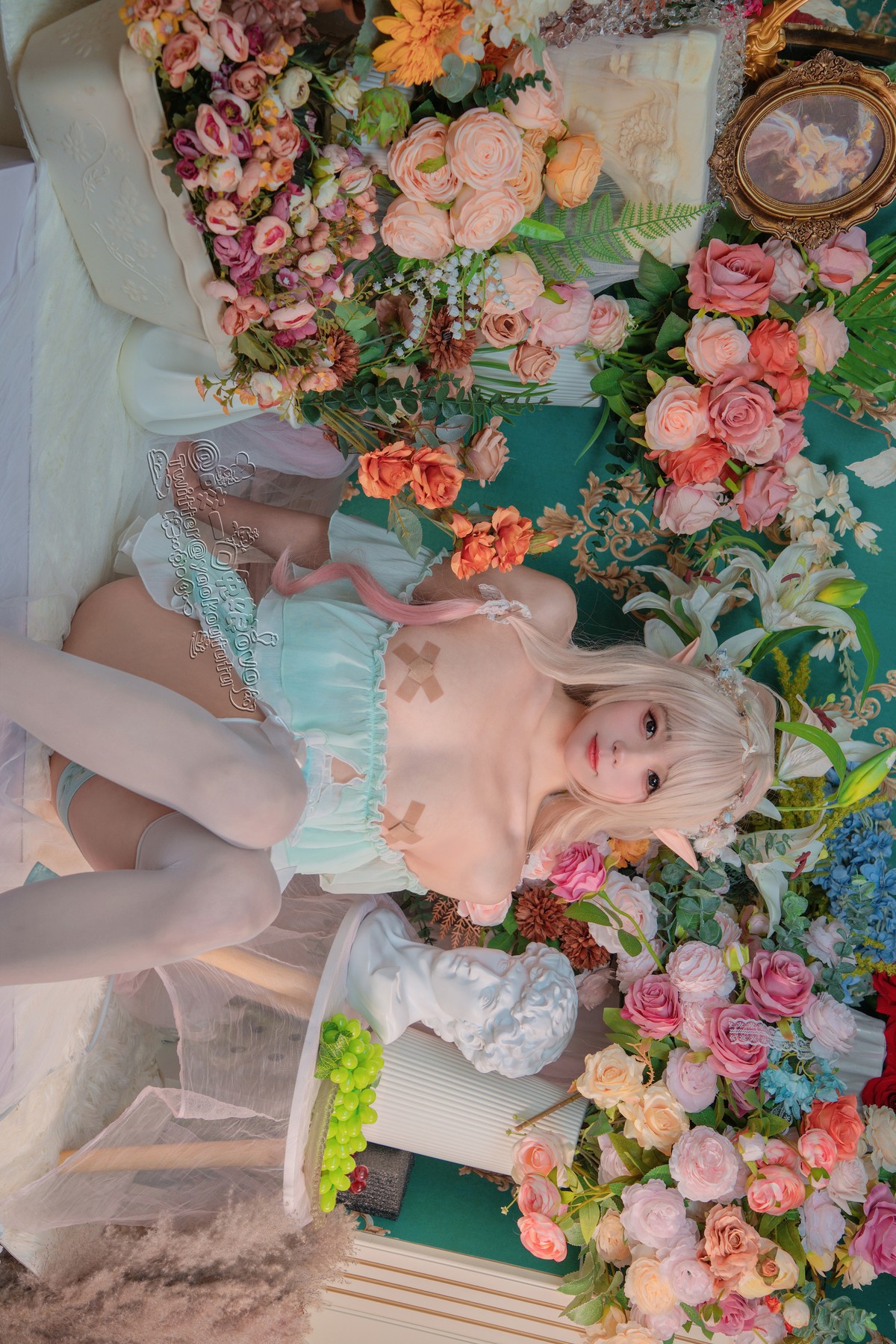 Cosplay 黏黏团子兔 豌豆公主的秘密花房の写真 20