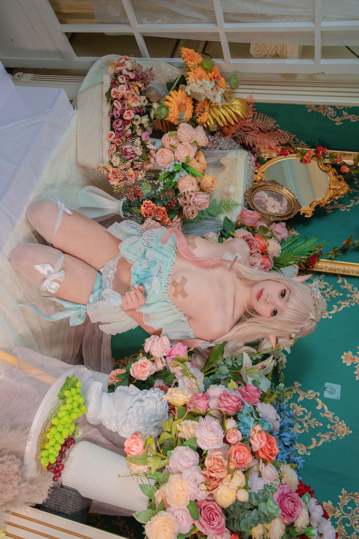 Cosplay 黏黏团子兔 豌豆公主的秘密花房の写真 21