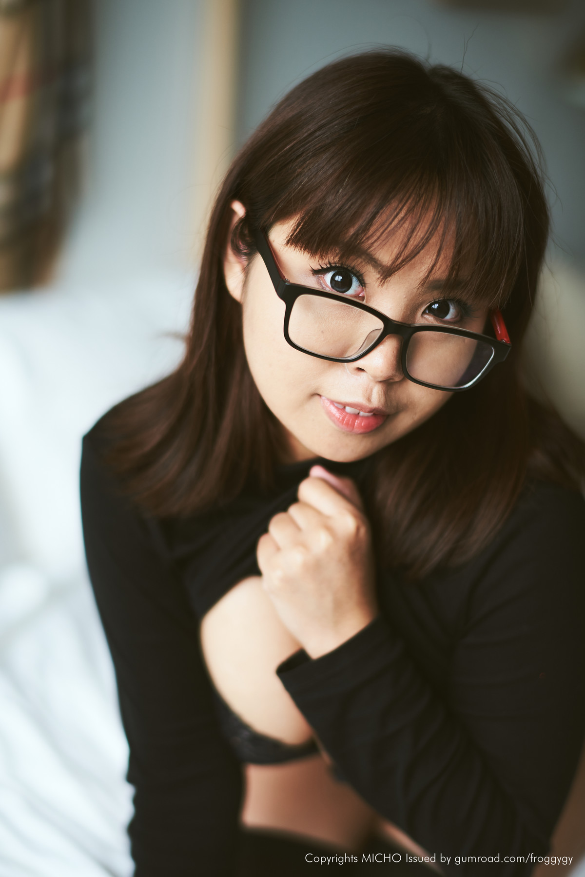 Micho Teh, [Patreon] Glasses & Black Turtleneckの写真 22