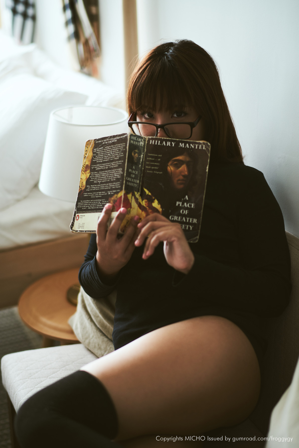 Micho Teh, [Patreon] Glasses & Black Turtleneckの写真 41