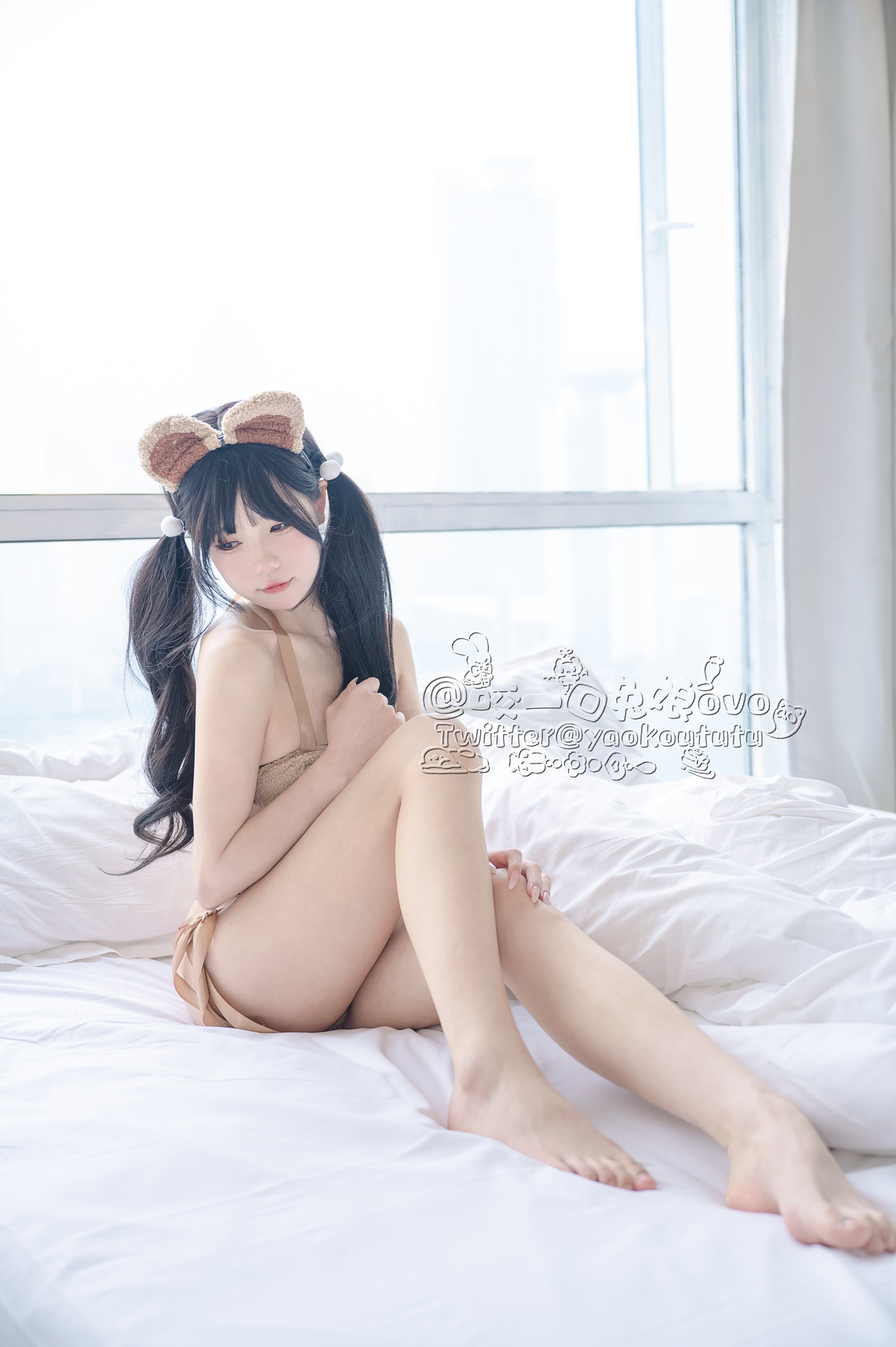 Cosplay 黏黏团子兔 小熊睡衣の写真 17