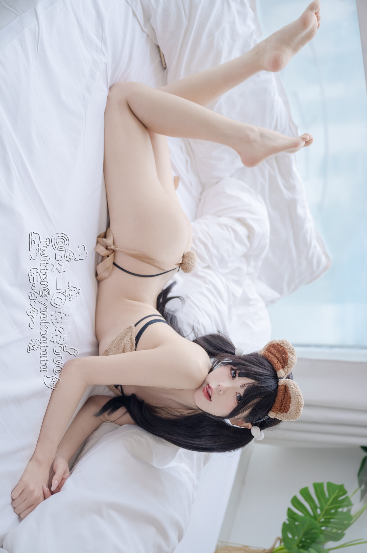 Cosplay 黏黏团子兔 小熊睡衣の写真 25