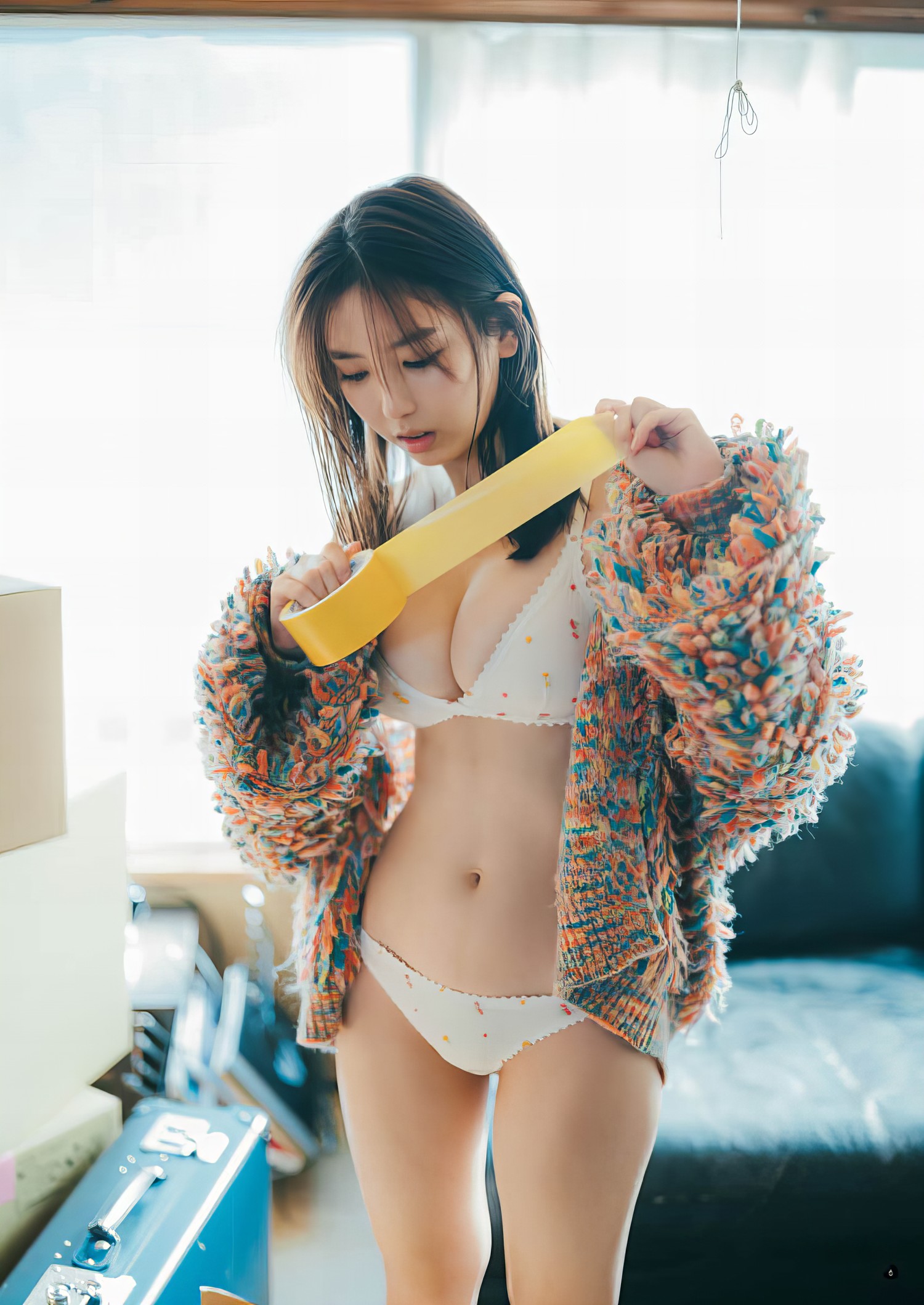 Aika Sawaguchi 沢口愛華, Bessatsu Young Champion 2024 No.03 (別冊ヤングチャンピオン 2024年3号)の写真 5