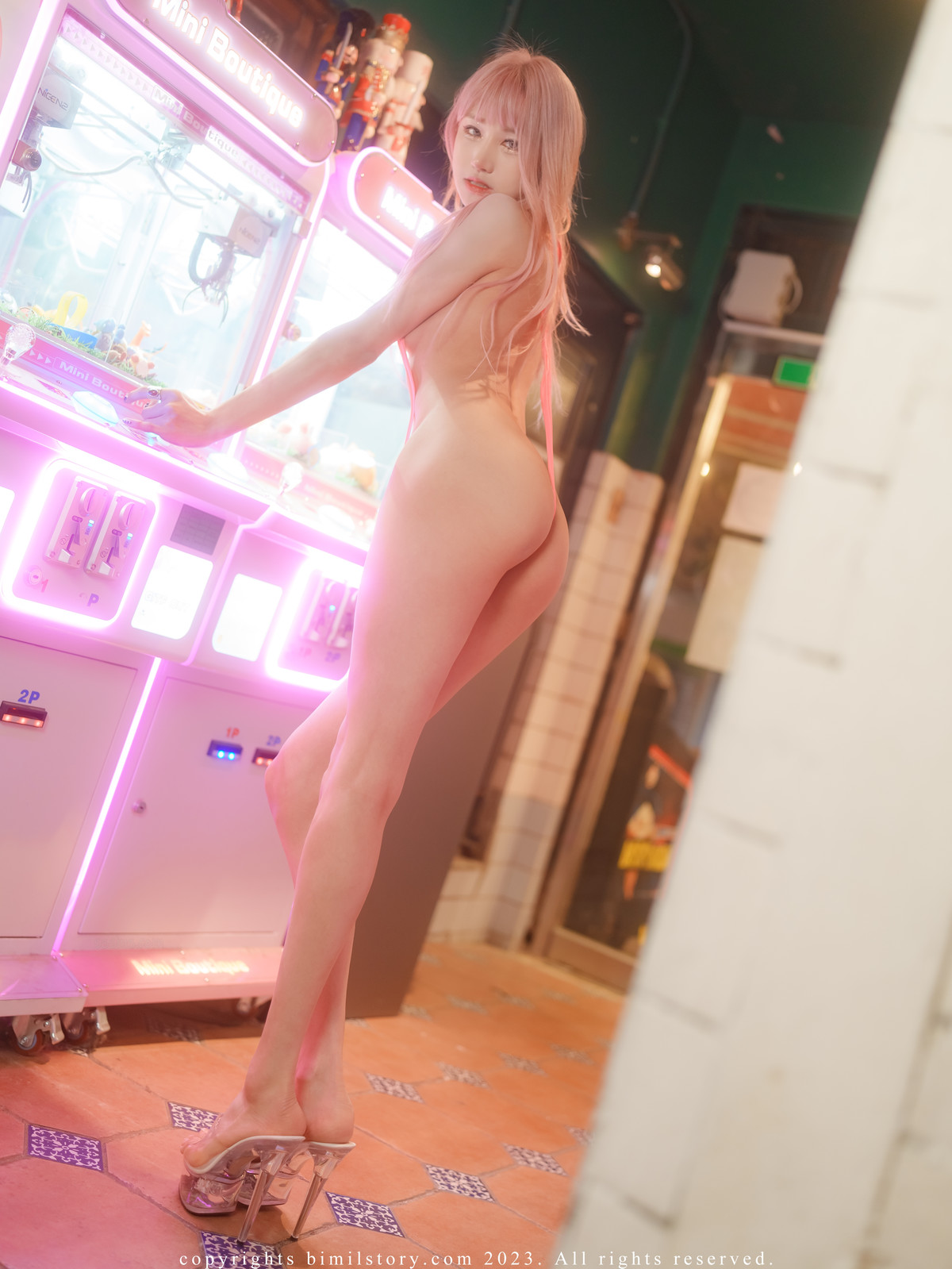Taeri 태리, [Bimilstory] Control Me Pink Star Set.01の写真 3