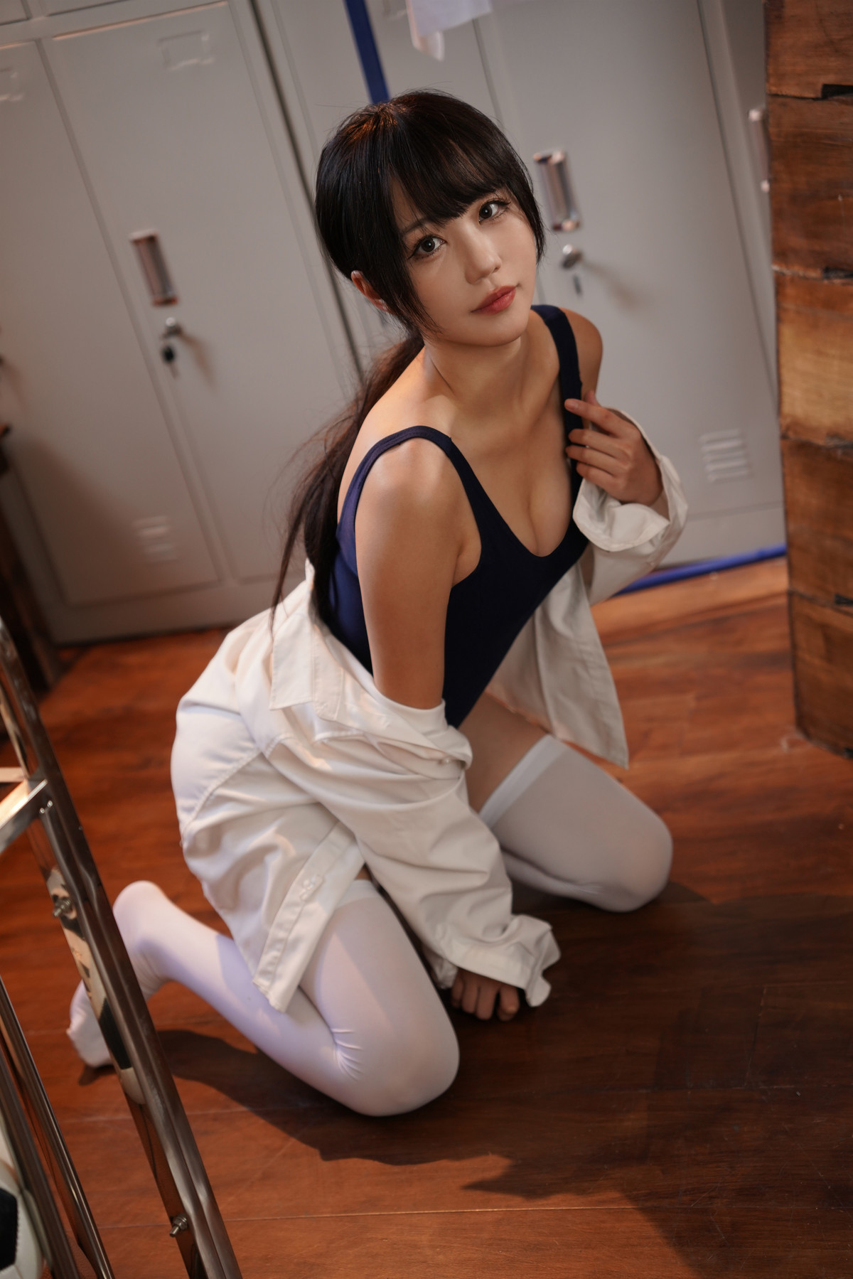 Cosplay 无影喵喵Ghost 训练室死库水の写真 16