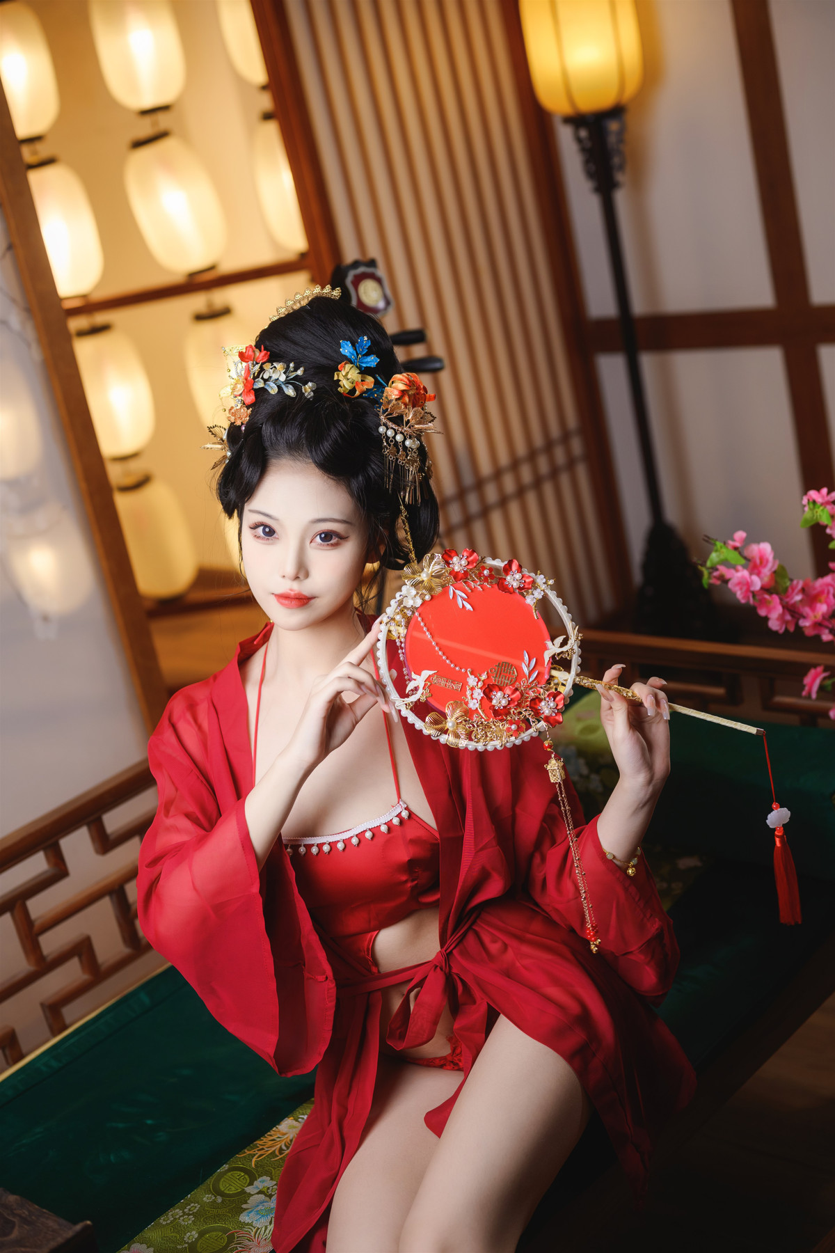 Cosplay 蜜汁猫裘Mizhimaoqiu 唐宫夜宴の写真 5