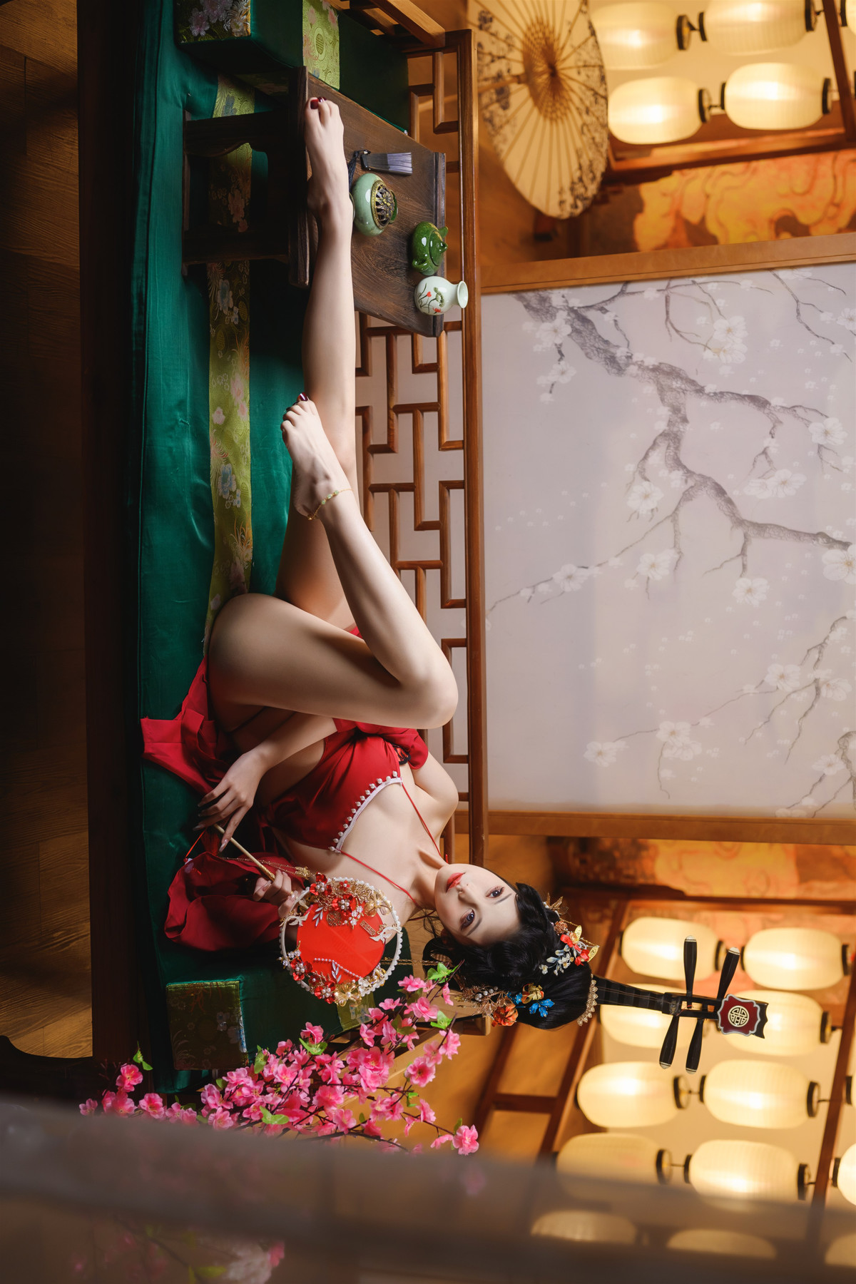 Cosplay 蜜汁猫裘Mizhimaoqiu 唐宫夜宴の写真 7