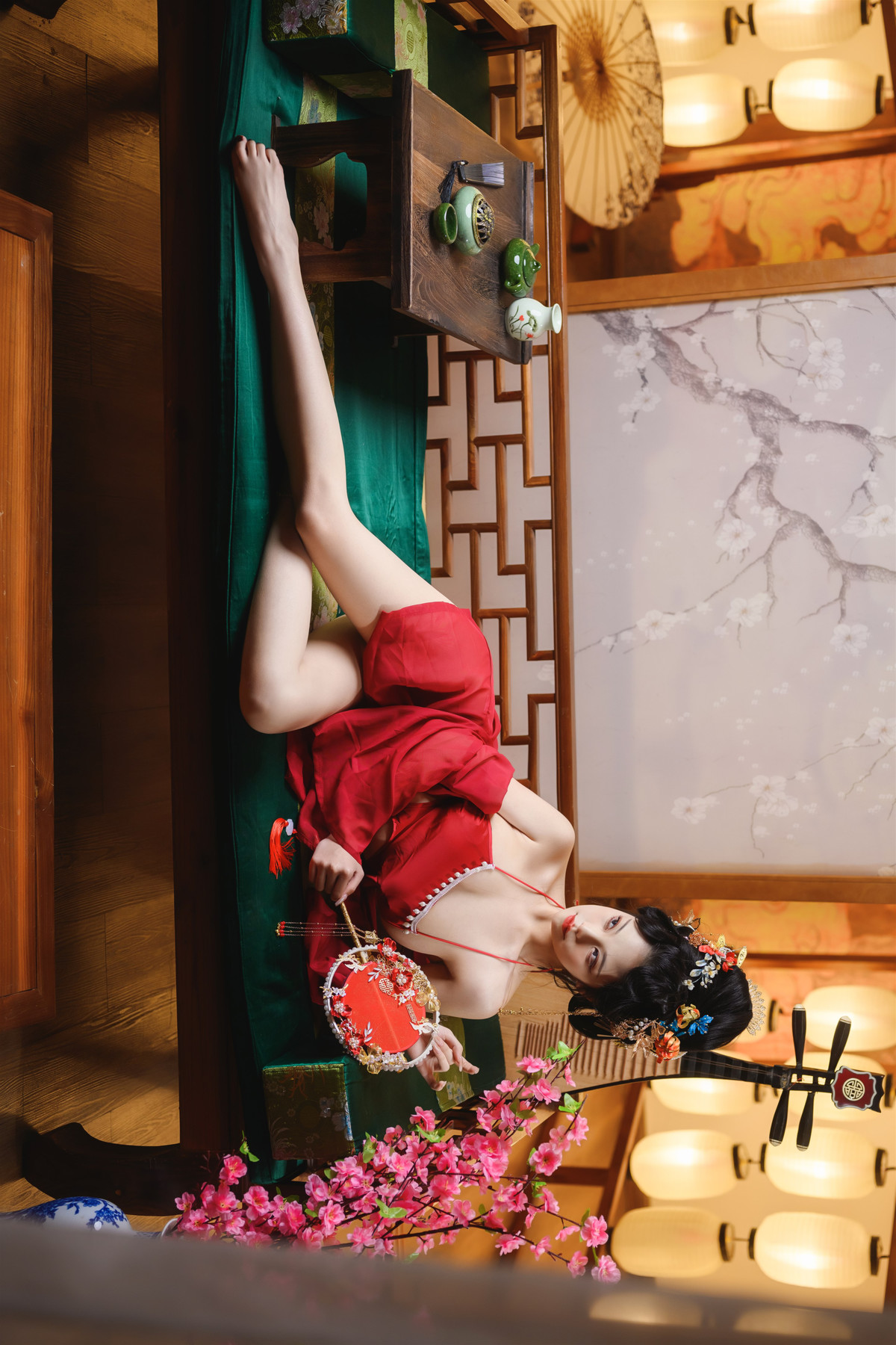 Cosplay 蜜汁猫裘Mizhimaoqiu 唐宫夜宴の写真 8