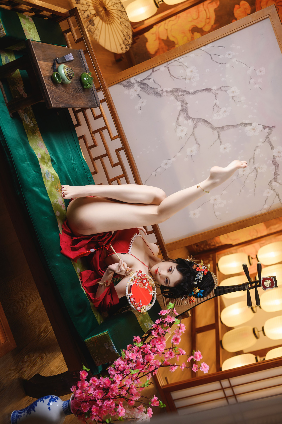 Cosplay 蜜汁猫裘Mizhimaoqiu 唐宫夜宴の写真 10