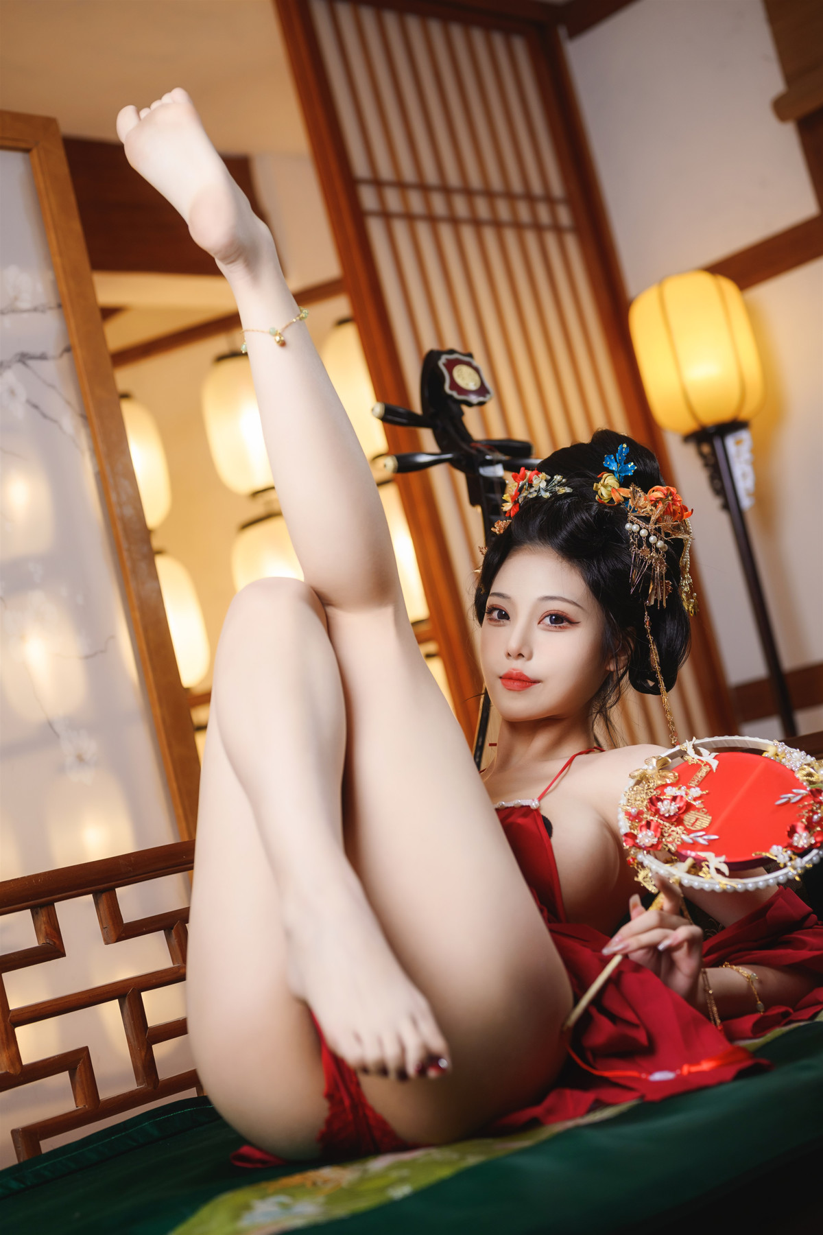 Cosplay 蜜汁猫裘Mizhimaoqiu 唐宫夜宴の写真 11