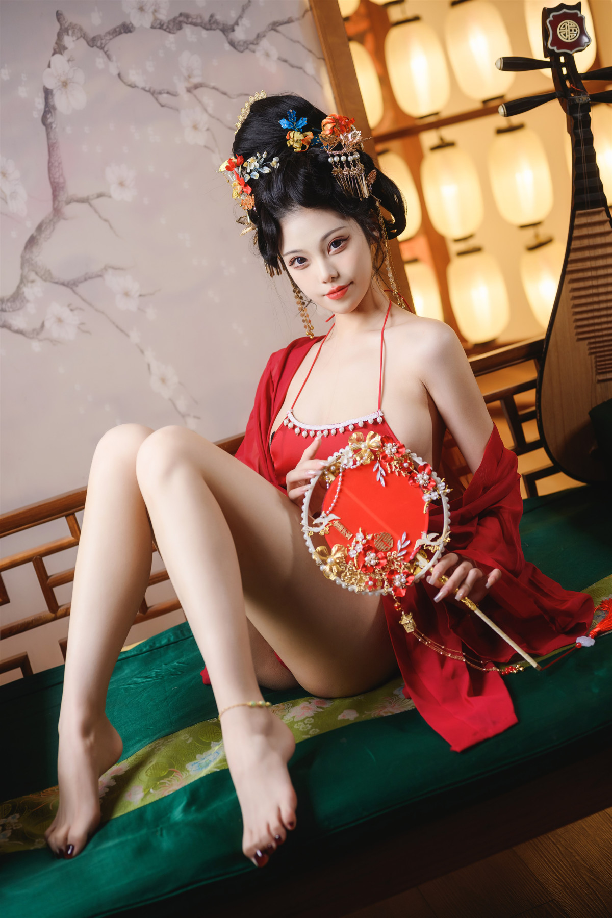 Cosplay 蜜汁猫裘Mizhimaoqiu 唐宫夜宴の写真 13