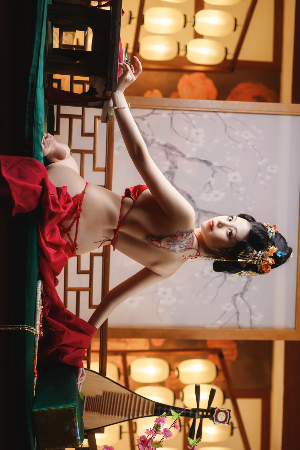 Cosplay 蜜汁猫裘Mizhimaoqiu 唐宫夜宴の写真 20