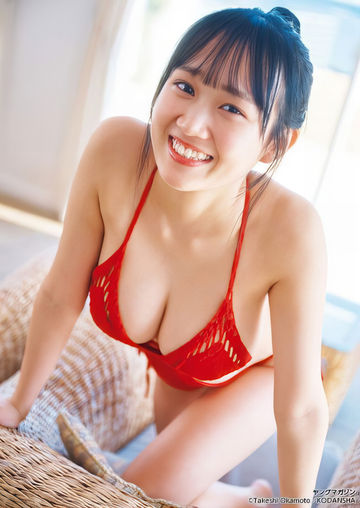 Riho Okumura 奥村梨穂, Young Magazine Gekkan 2024 No.03 (月刊ヤングマガジン 2024年3号)の写真 9