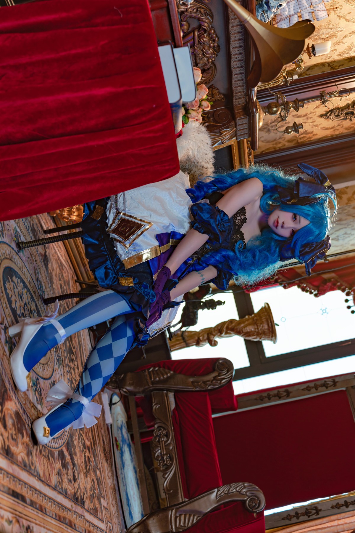 Cosplay 咬一口兔娘 兔兔班车 格温の写真 3