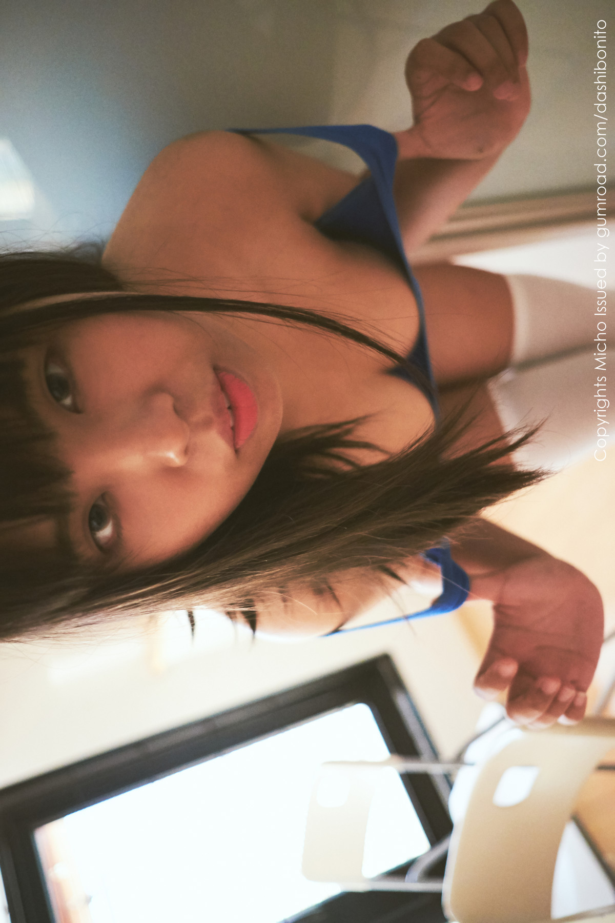 Micho Teh, [Patreon] Holiday House Blue Leotardの写真 34