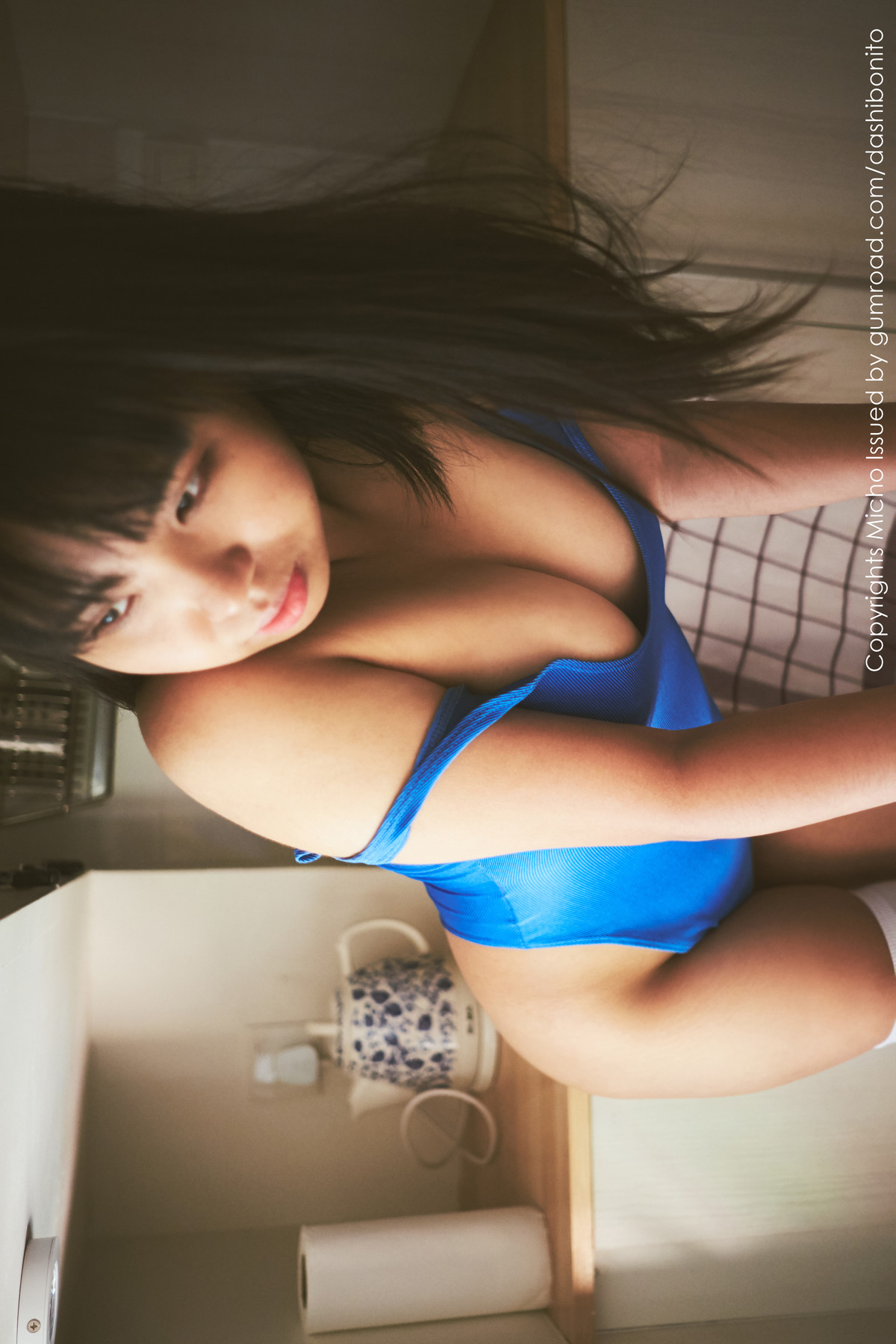 Micho Teh, [Patreon] Holiday House Blue Leotardの写真 39