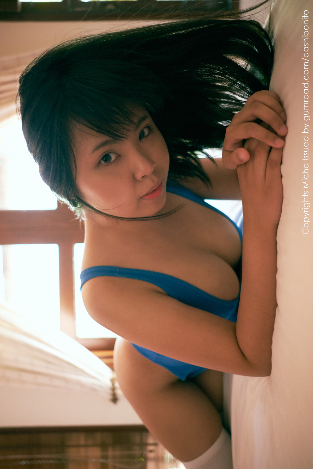 Micho Teh, [Patreon] Holiday House Blue Leotardの写真 47