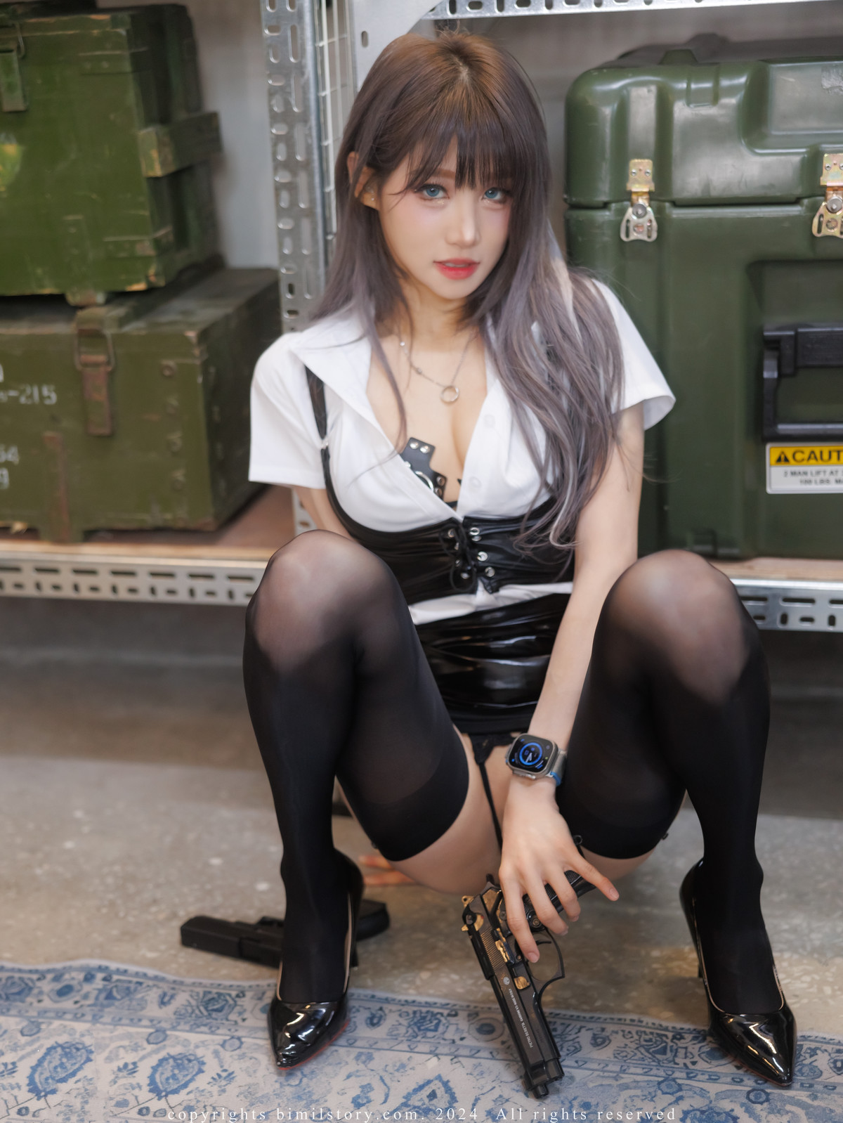 Taeri 태리, [Bimilstory] Physical Test For Spy Set.01の写真 19