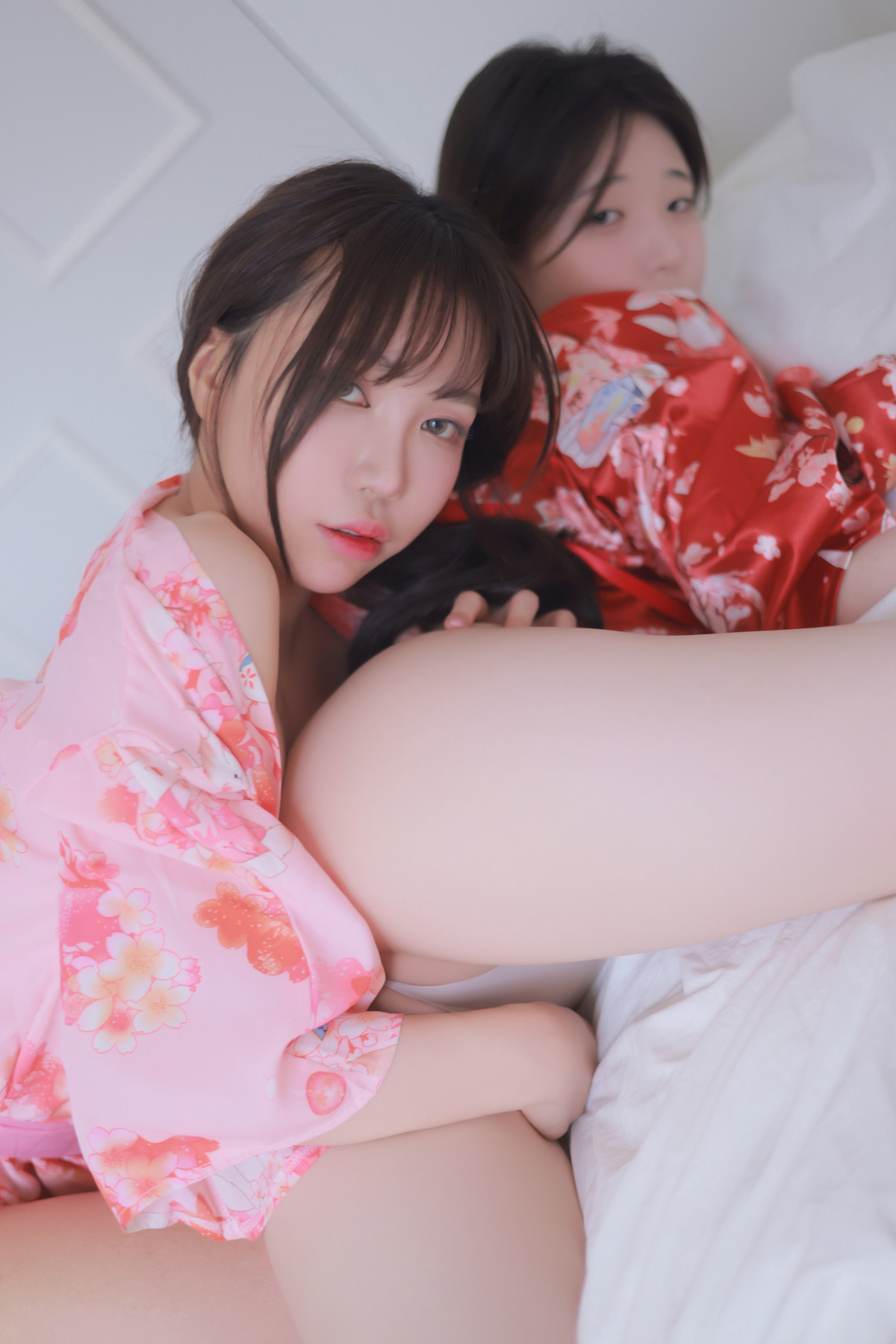 Yeon Woo 연우, [Patreon] GL.Kimono Set.02の写真 38