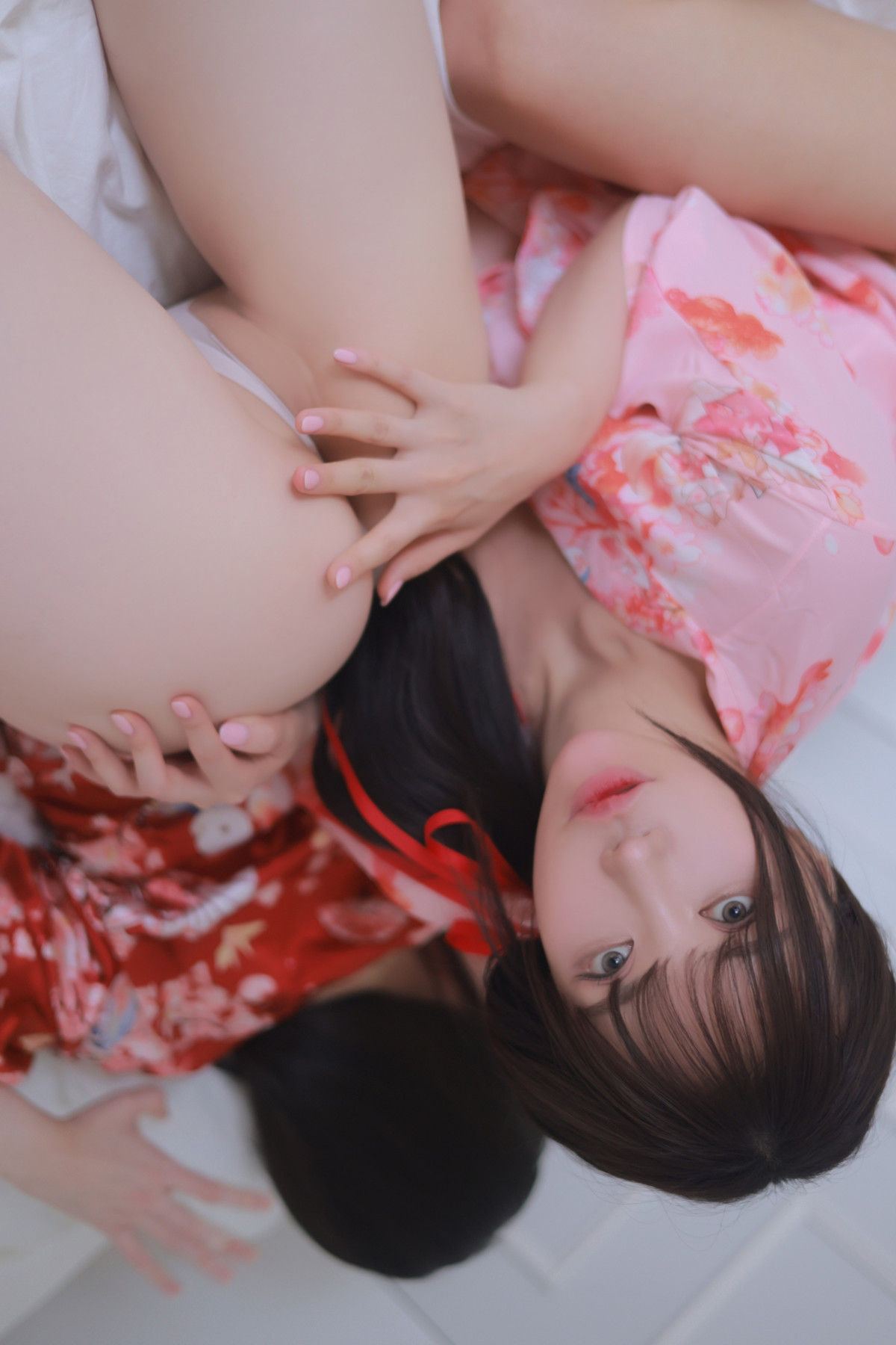Yeon Woo 연우, [Patreon] GL.Kimono Set.02の写真 40